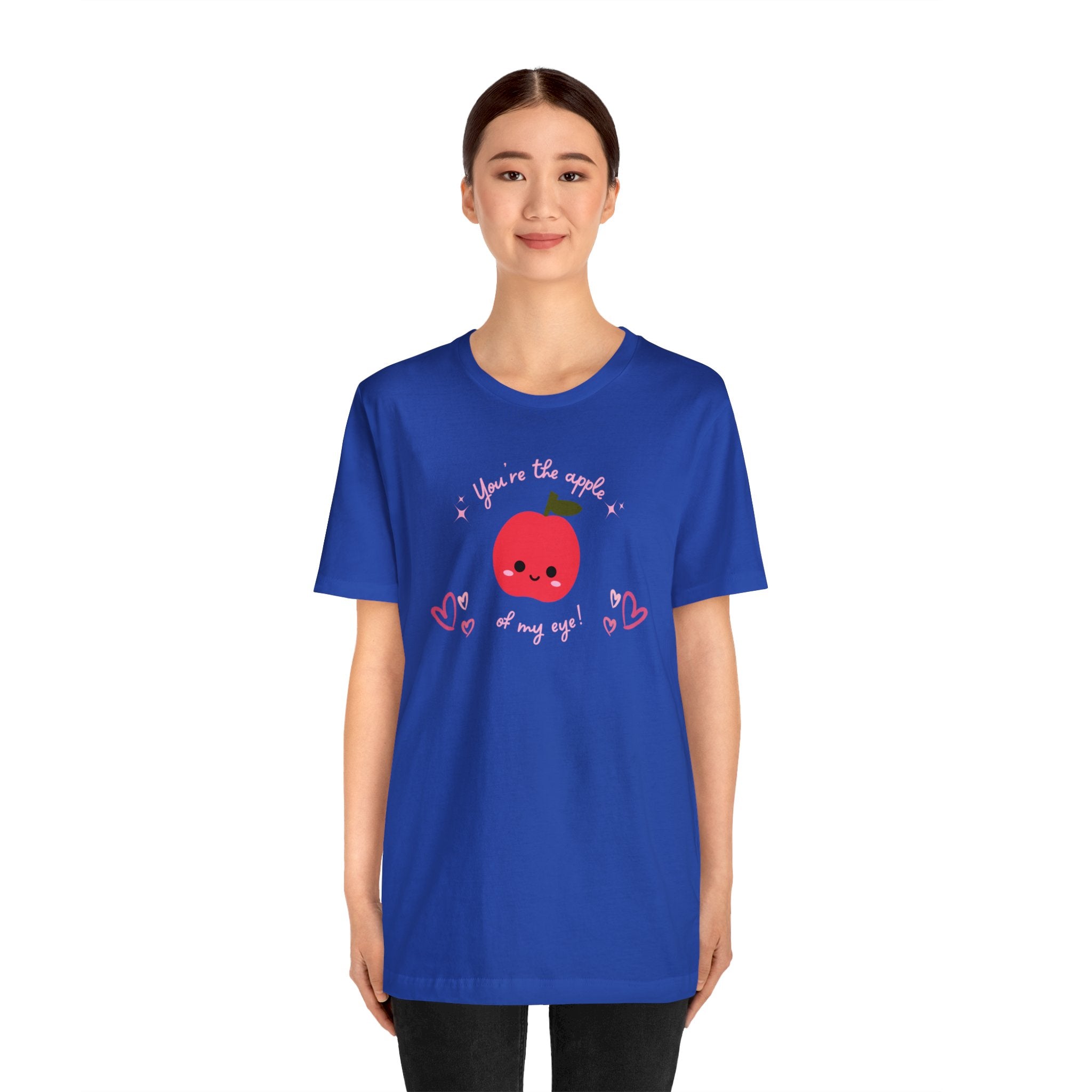 You Are The Apple Of My Eyes Unisex Jersey Short Sleeve Tee