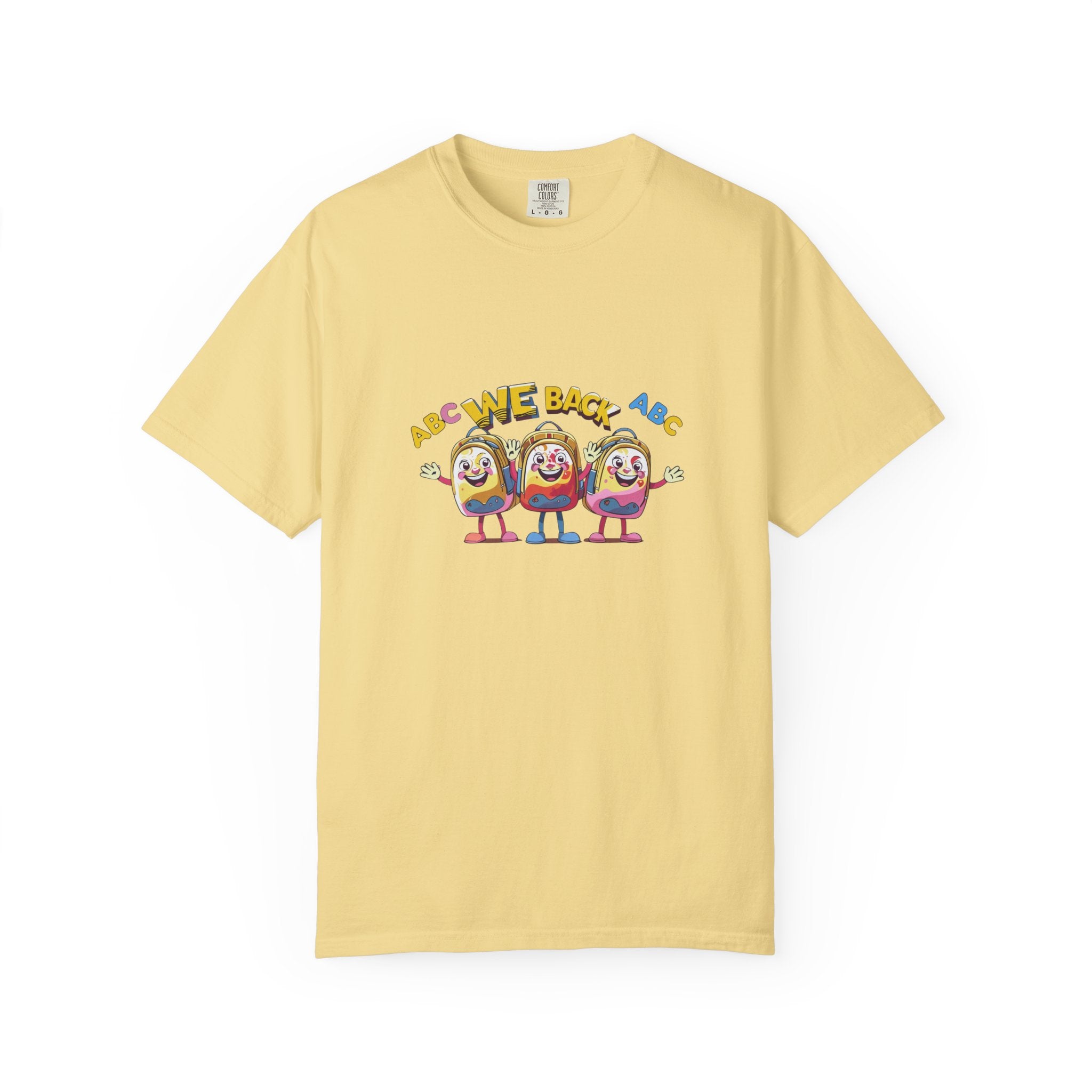 We Back Unisex Garment-Dyed T-shirt