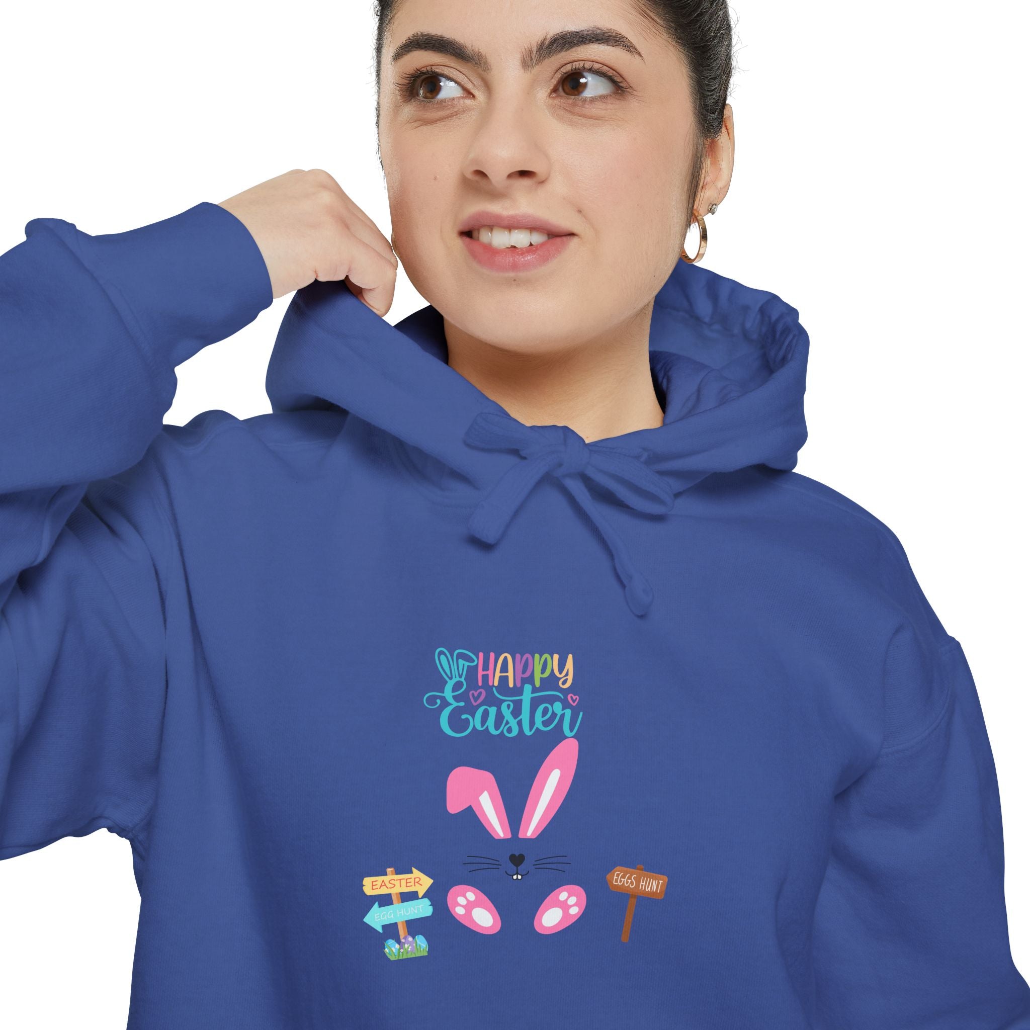 Follow Me To Hunt Unisex Garment-Dyed Hoodie