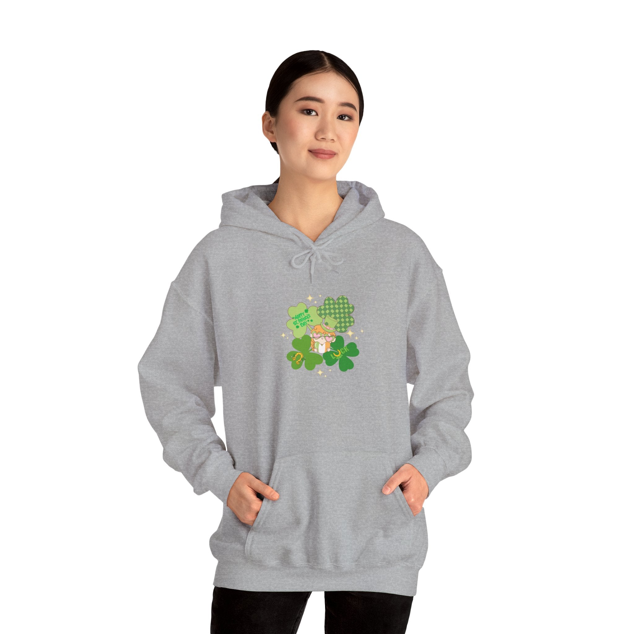 Retro St. Patty's Day Unisex Hooded Sweatshirt