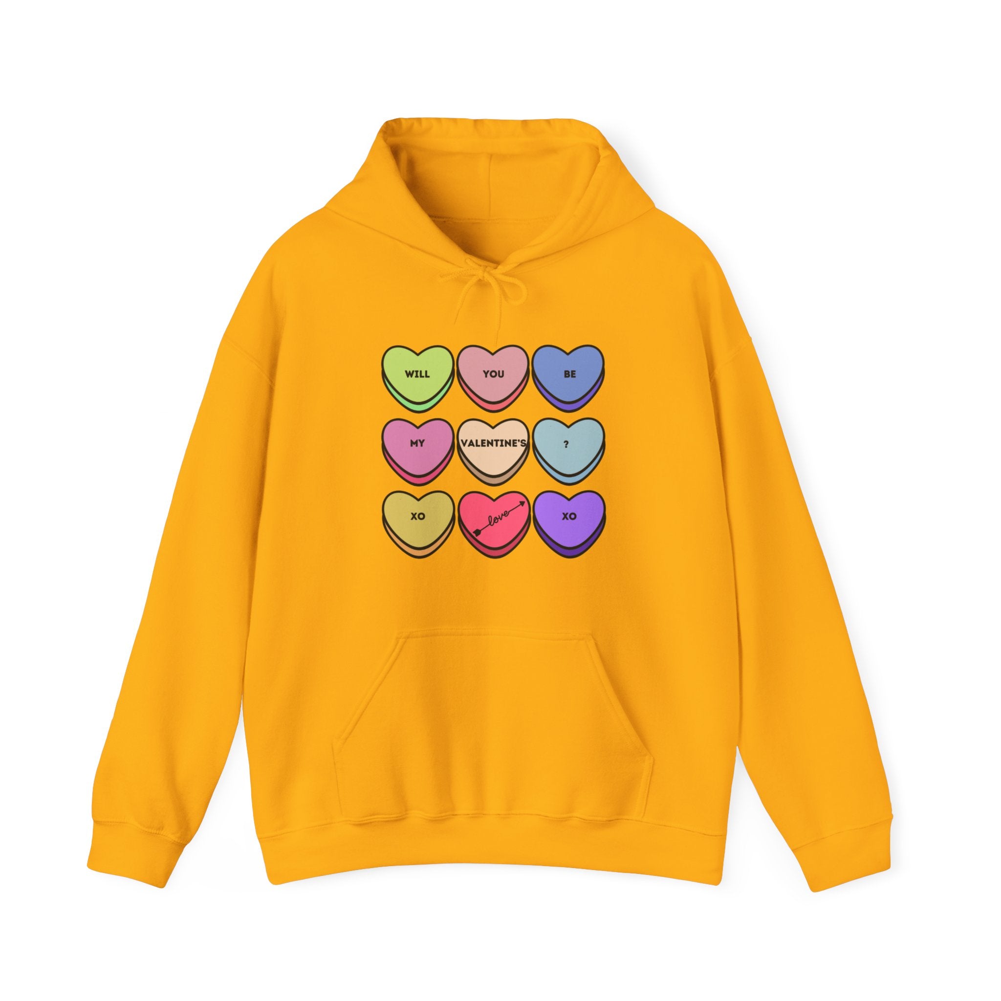 Will You Be My Valentine? Unisex Heavy Blend™ Hooded Sweatshirt