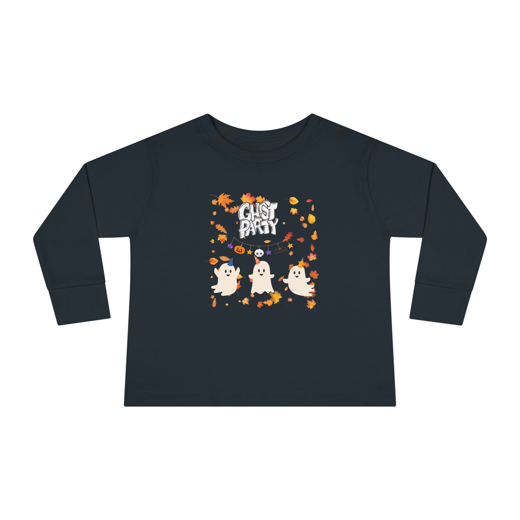 Ghost Party Toddler Long Sleeve Tee