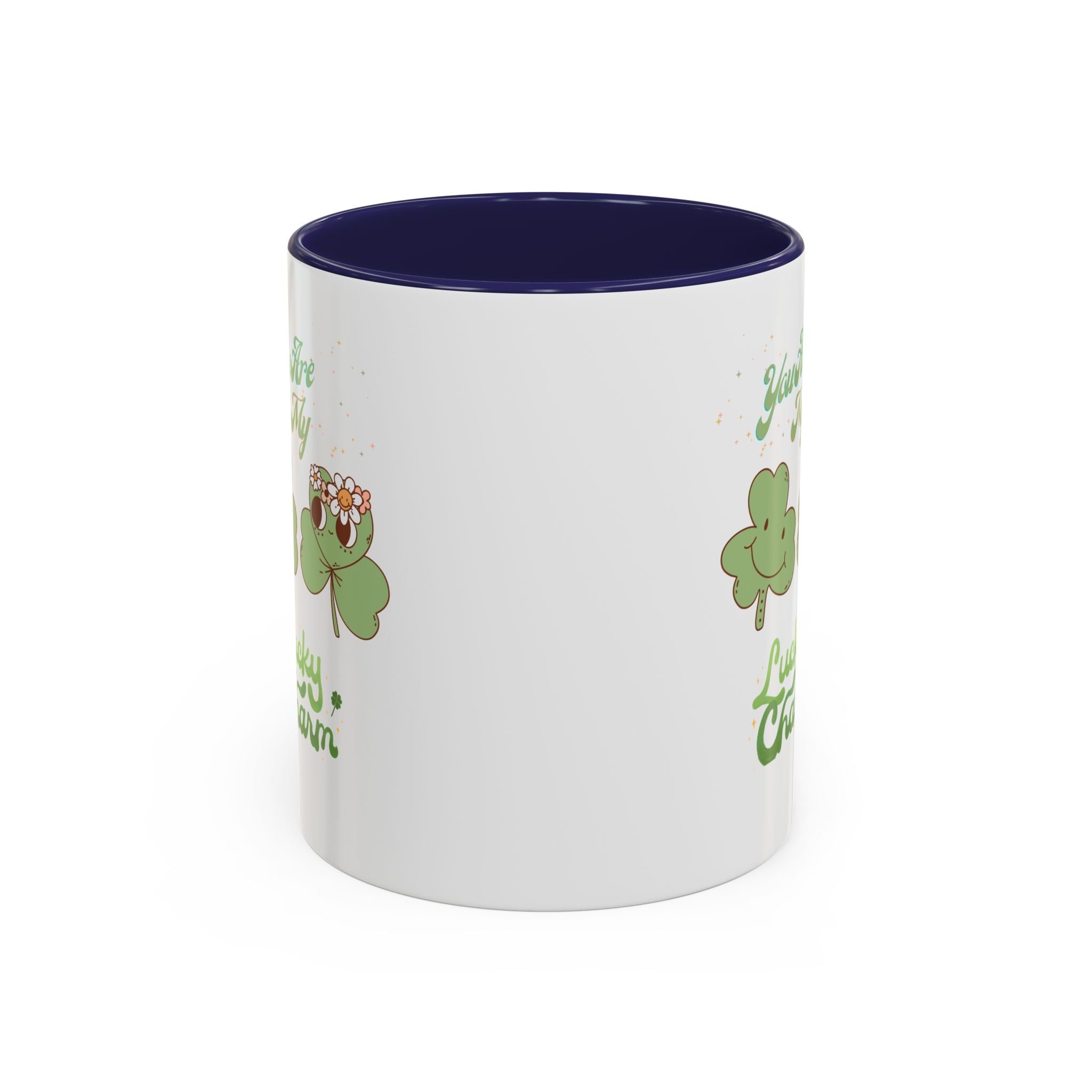 You're my Lucky Charm Accent Coffee Mug - St. Patrick's Day Gift
