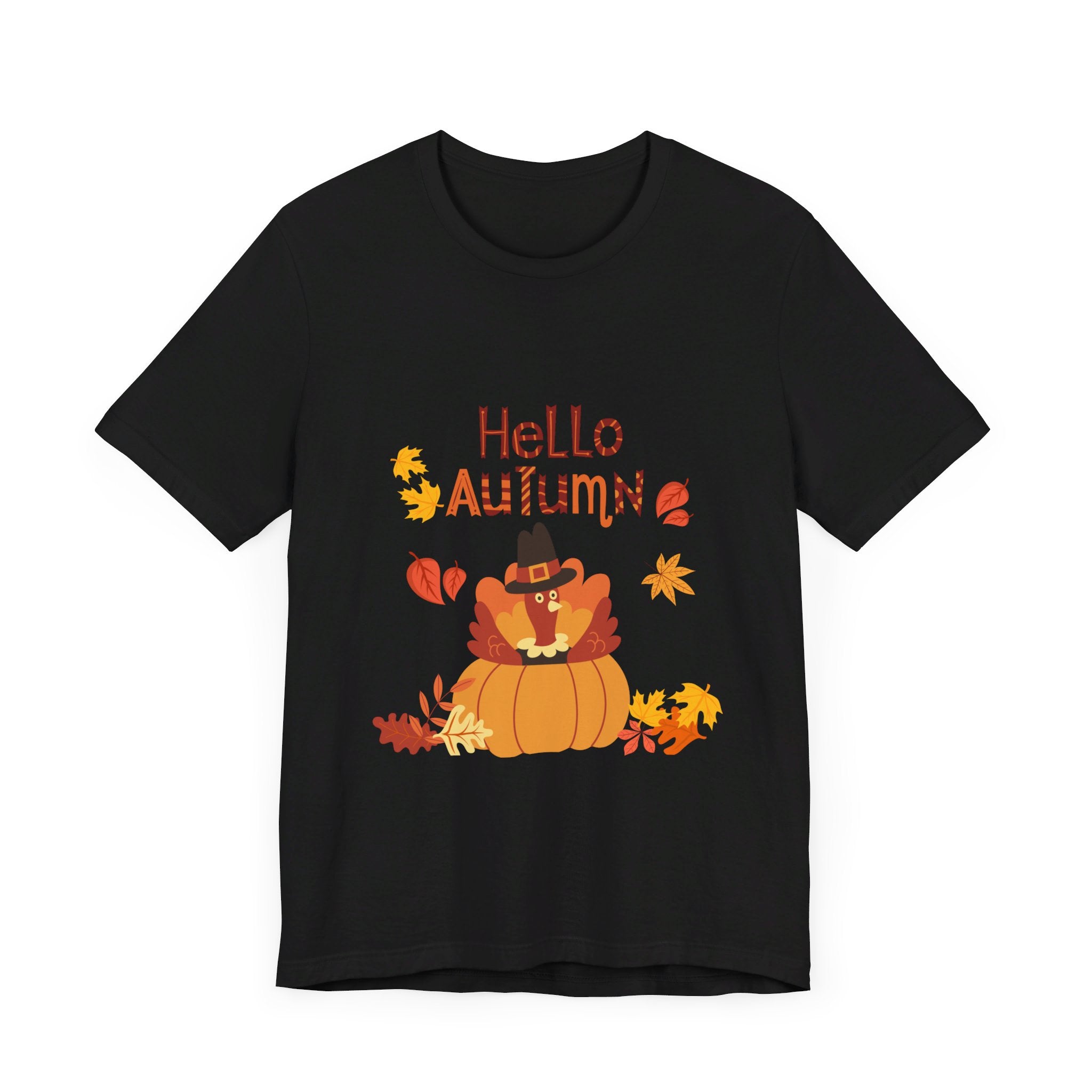 Hello Autumn Unisex Jersey Short Sleeve Tee