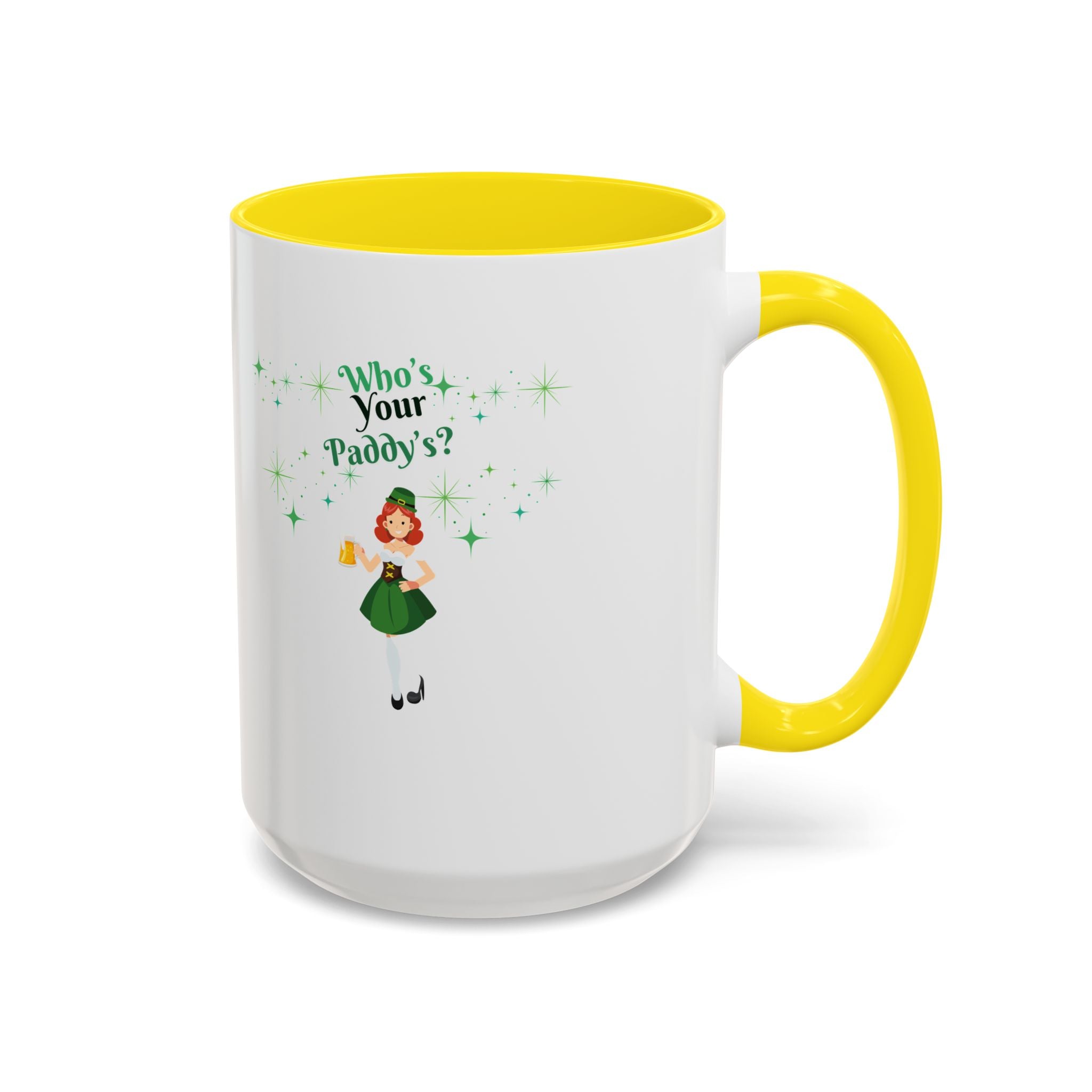 Who's Your Paddy's? Accent Coffee Mug
