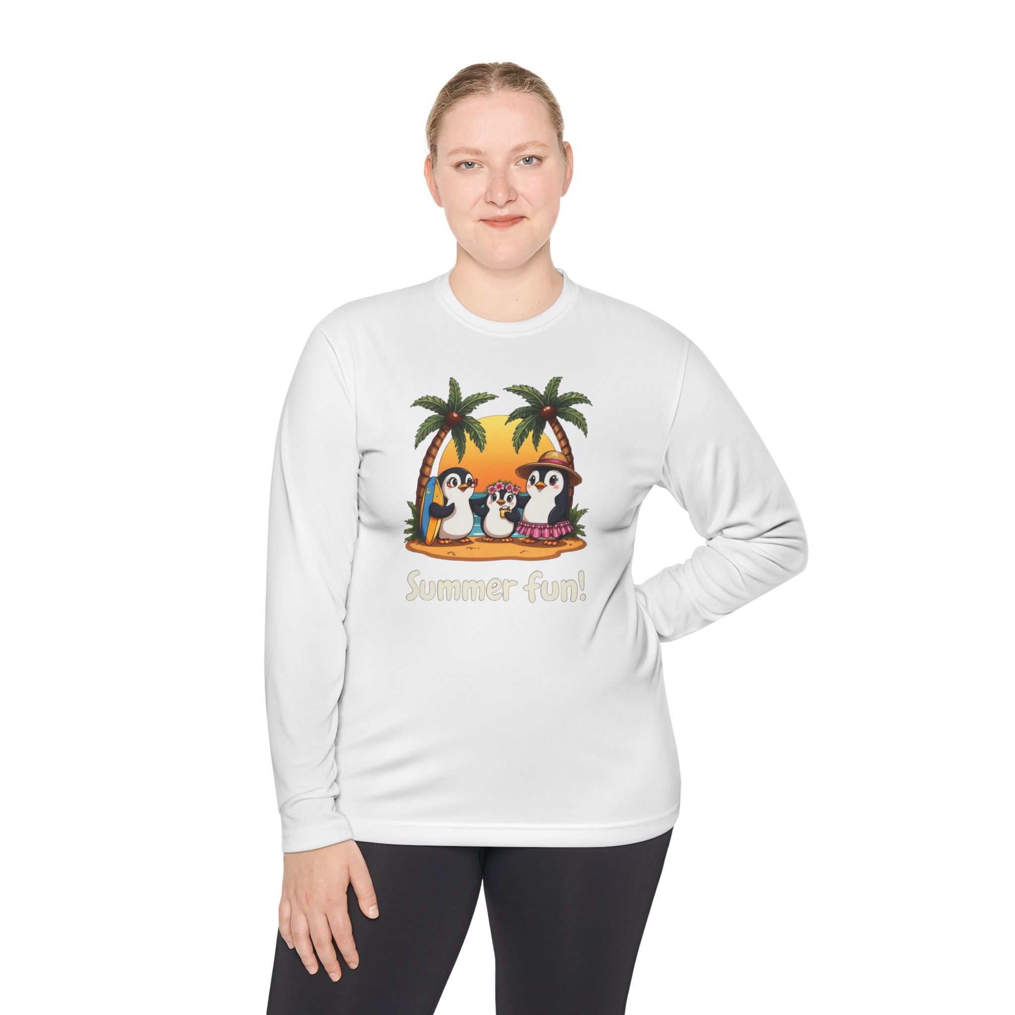 Summer Fun Unisex Lightweight Long Sleeve Tee