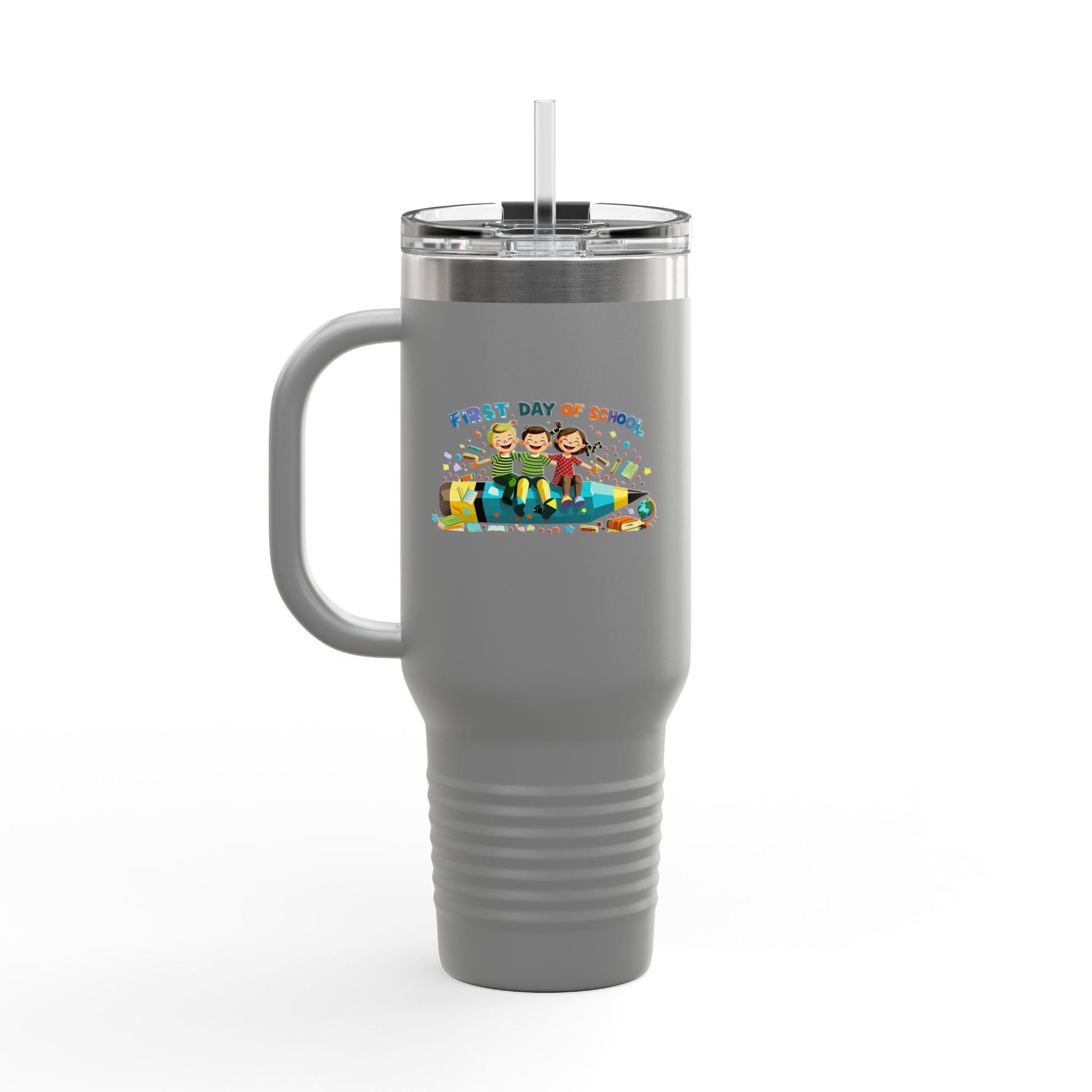 First Day of School Insulated Travel Mug for Students