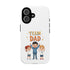 Team Dad Phone Case, Fun Gift for Fathers, Durable Phone Protector, Cute Dad Team Merchandise, Father's Day Special