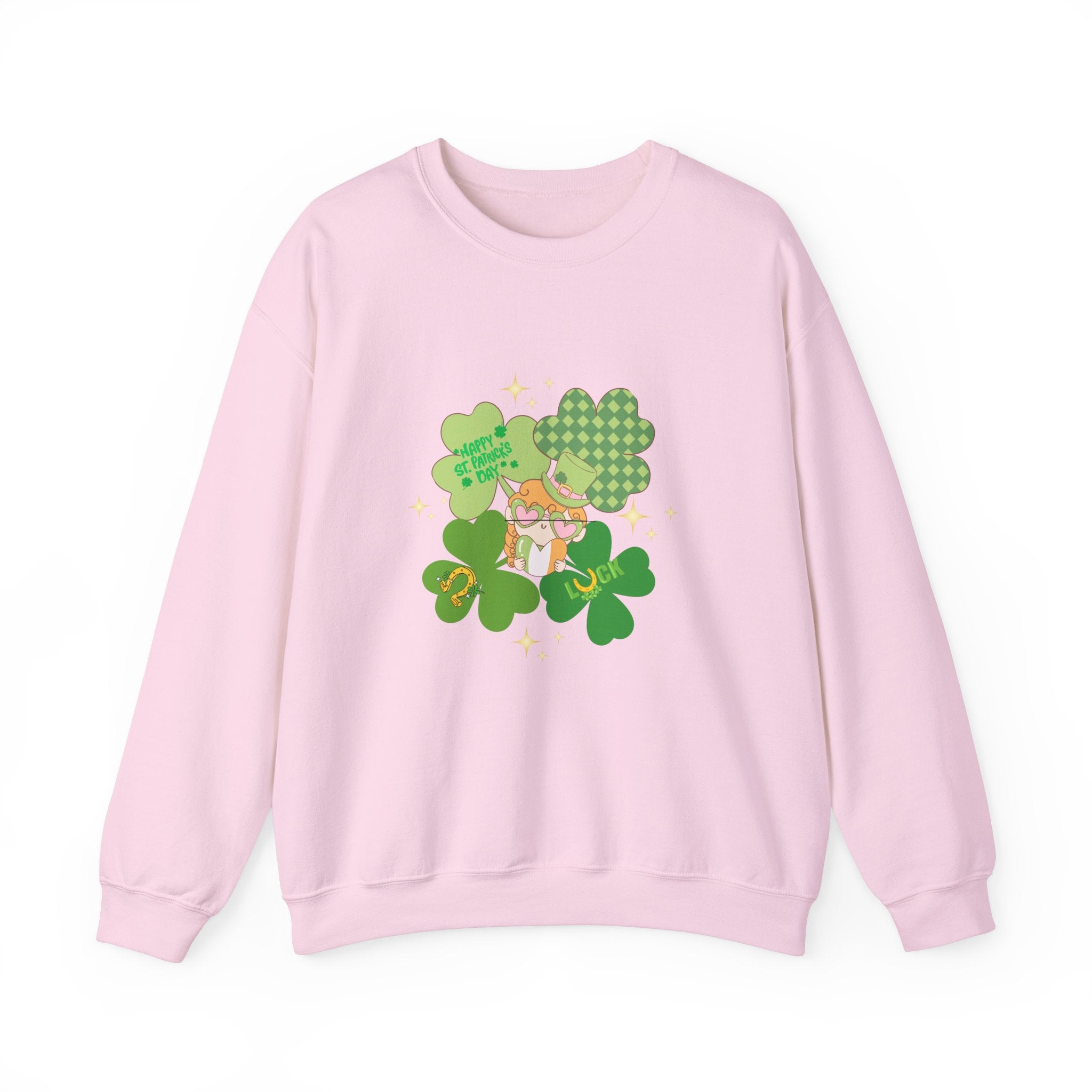 Retro St. Paddy's Day Unisex Heavy Blend™ Crewneck Sweatshirt
