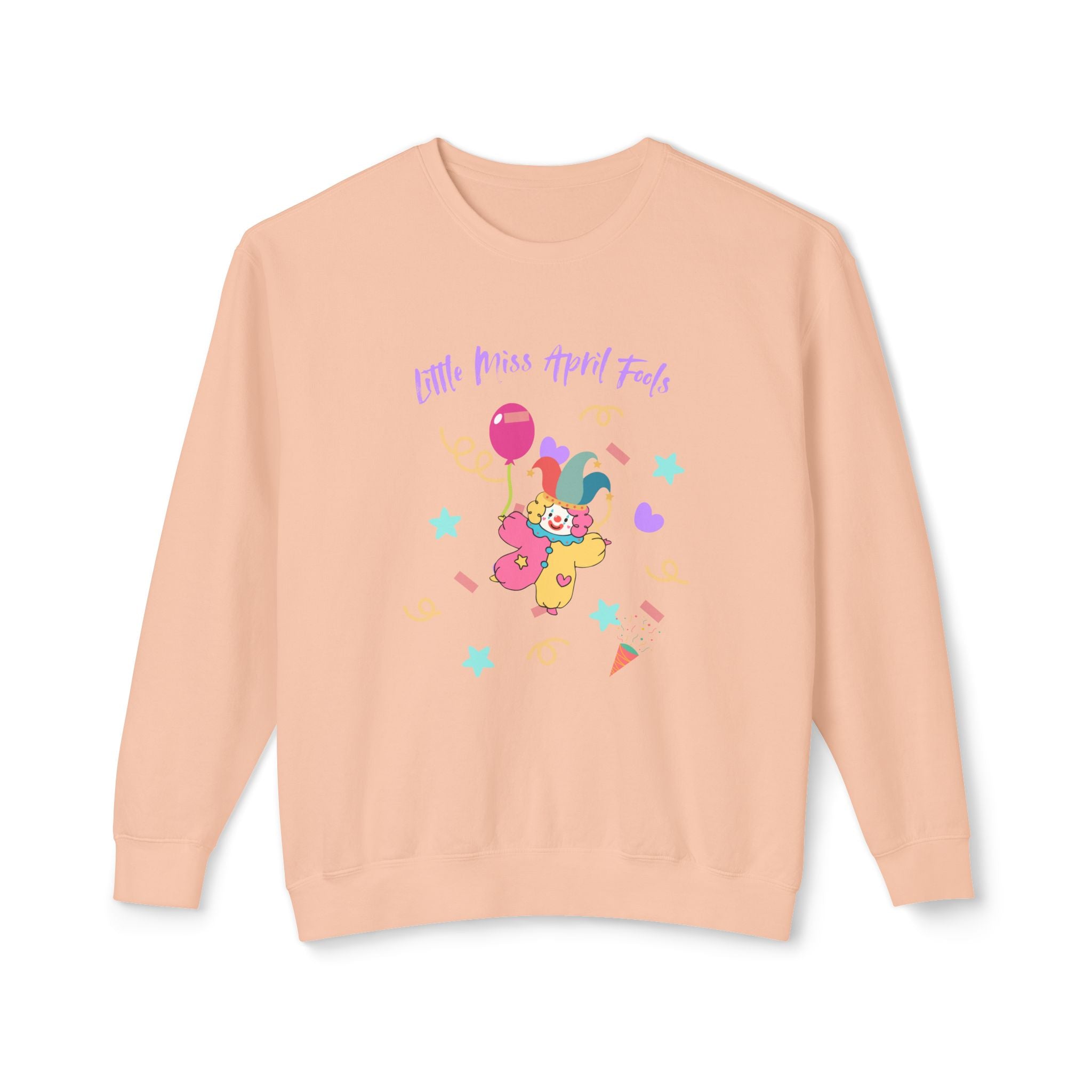 Little Miss April Fool's Day Lightweight Crewneck Sweatshirt