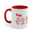 Love Gnome Day Accent Coffee Mug, 11oz