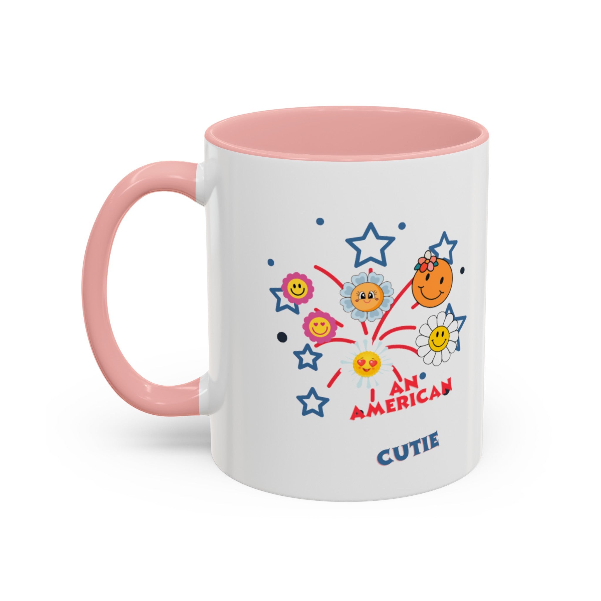 An American Cutie Accent Coffee Mug (11, 15oz)