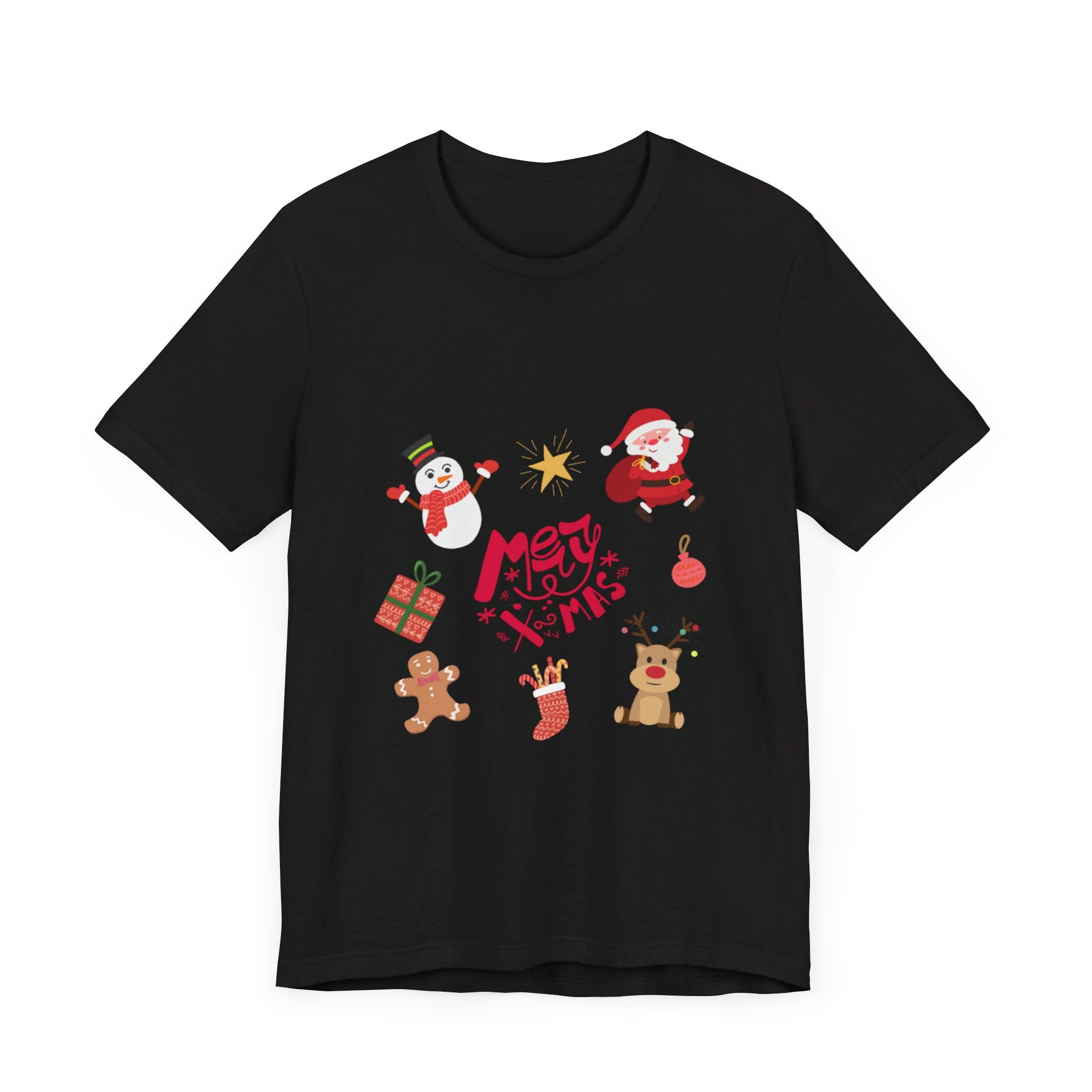 Merry Christmas Crew Unisex Jersey Short Sleeve Tee