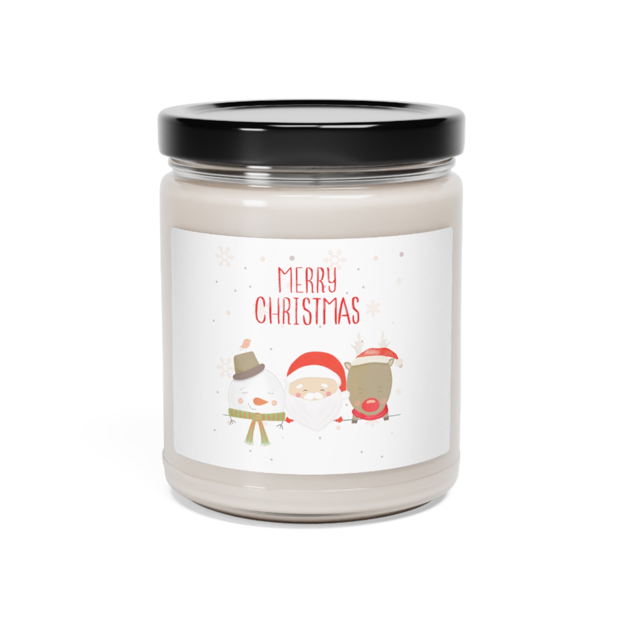 Merry Xmas Crew Scented Soy Candle, 9oz