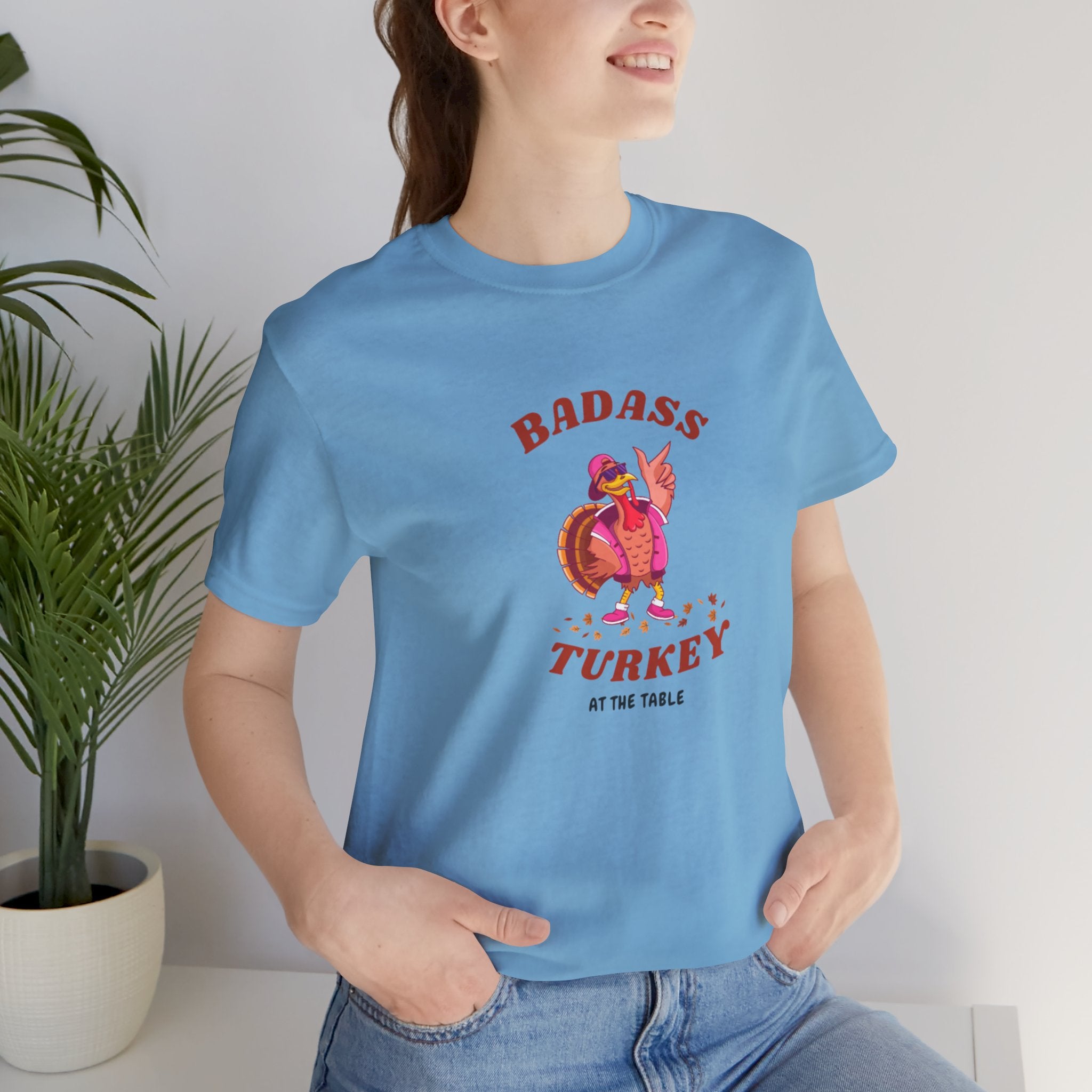 Badass Turkey Unisex Jersey Short Sleeve Tee