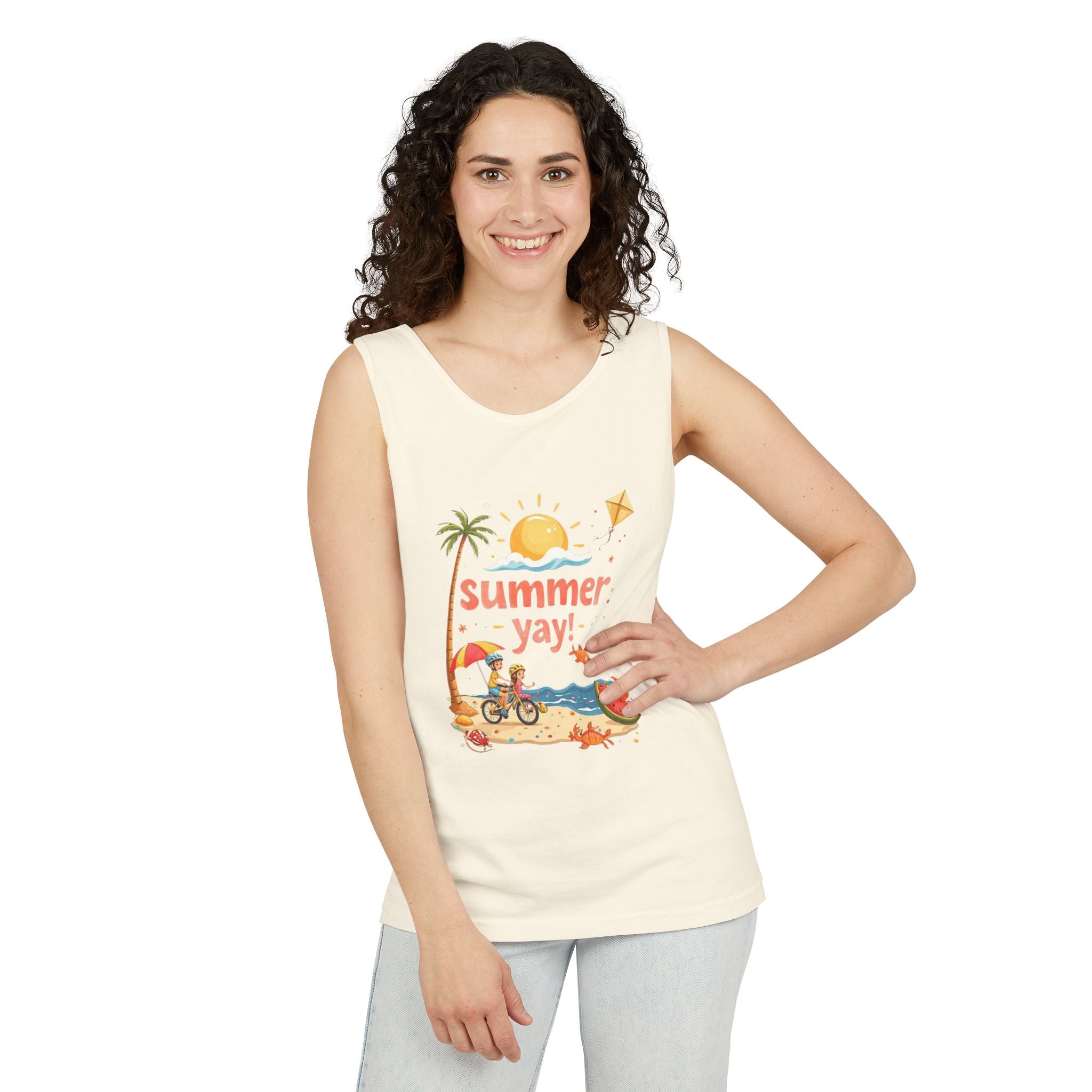 Summer Yay! Unisex Tank Top