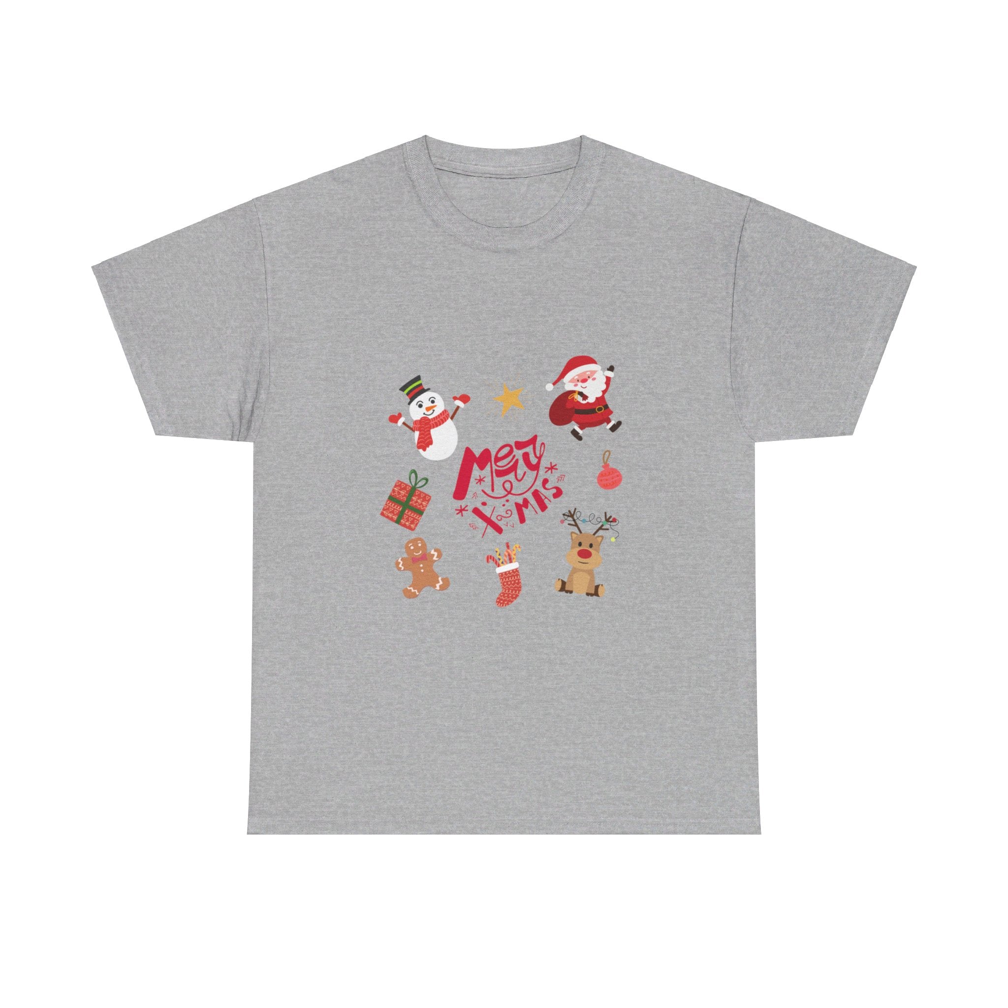 Merry Christmas Crew Unisex Heavy Cotton Tee