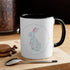 Happy Easter Rabbit Day Accent Coffee Mug, 11oz