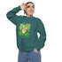 Retro St. Paddy's Day Unisex Garment-Dyed Sweatshirt