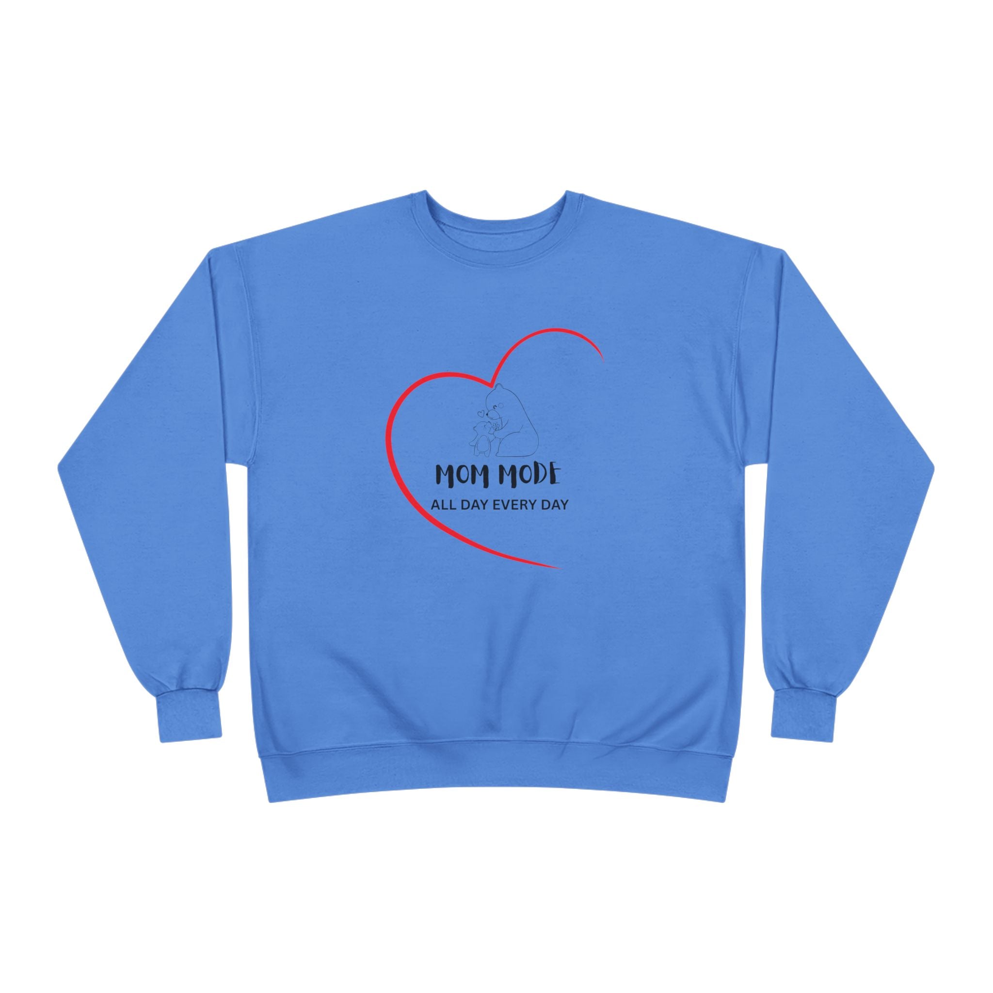 Mom Mode Eco-Friendly Crewneck Sweatshirt
