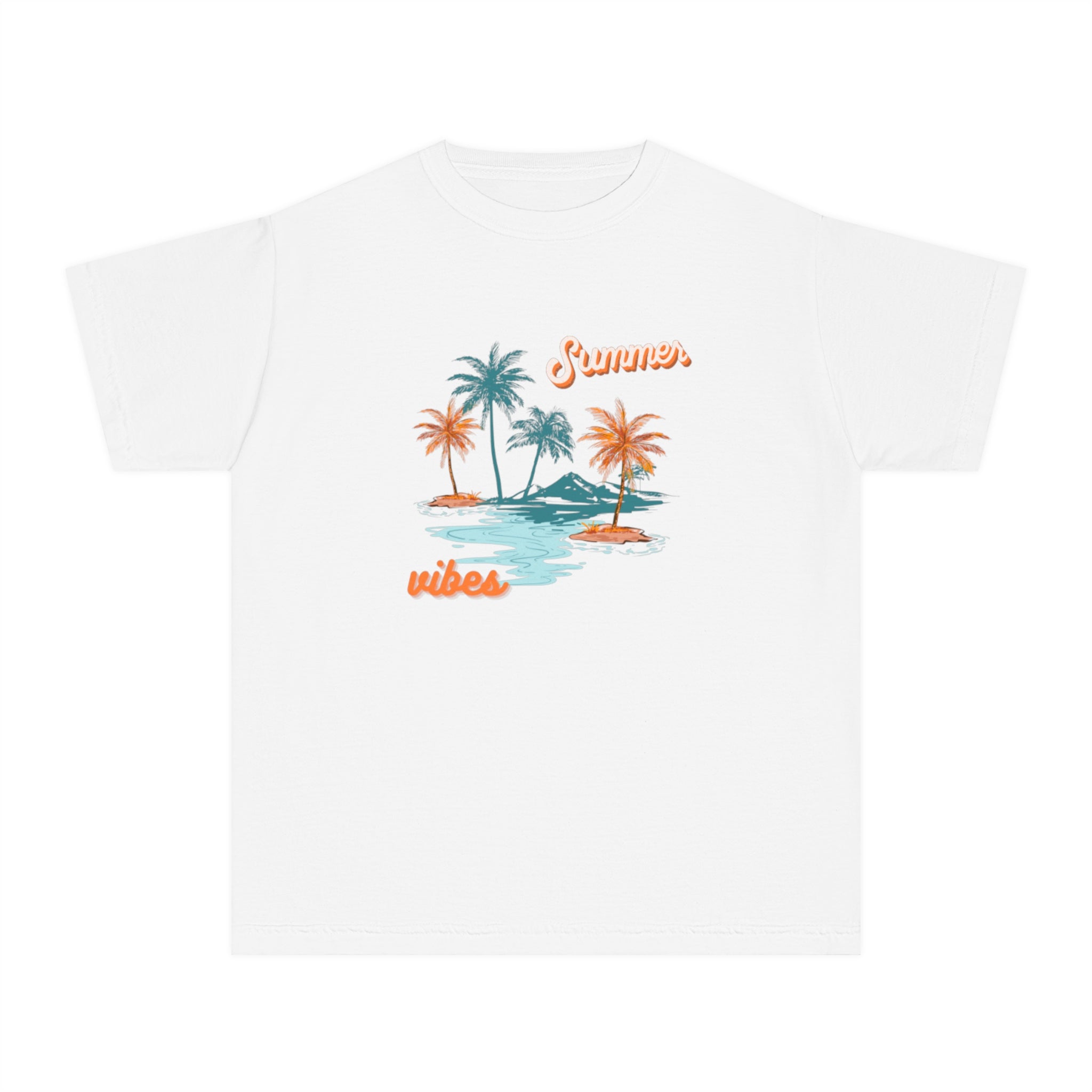 Summer Season Vibes Youth Midweight Tee