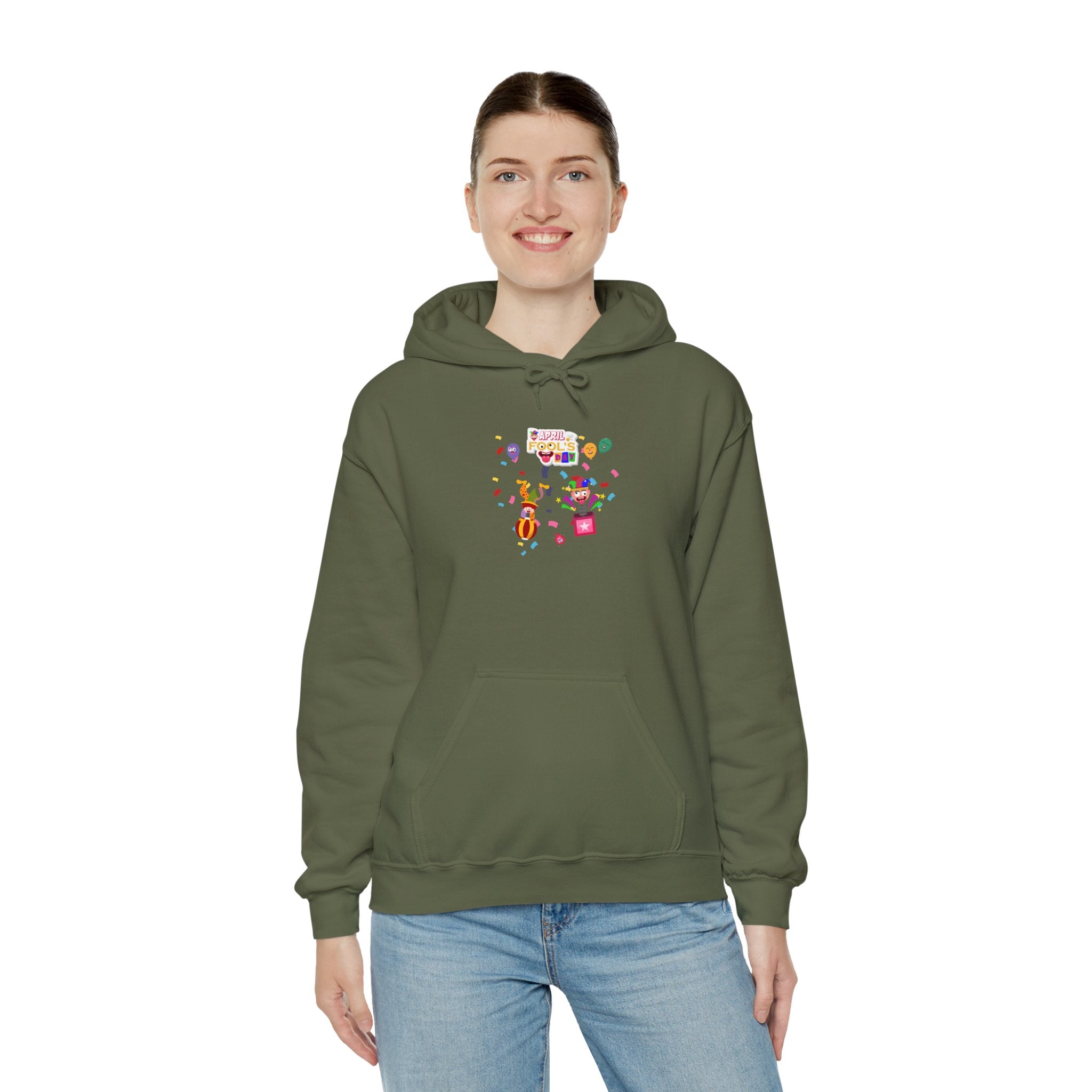 All April Fool's Day Unisex Heavy Blend Hooded Sweatshirt