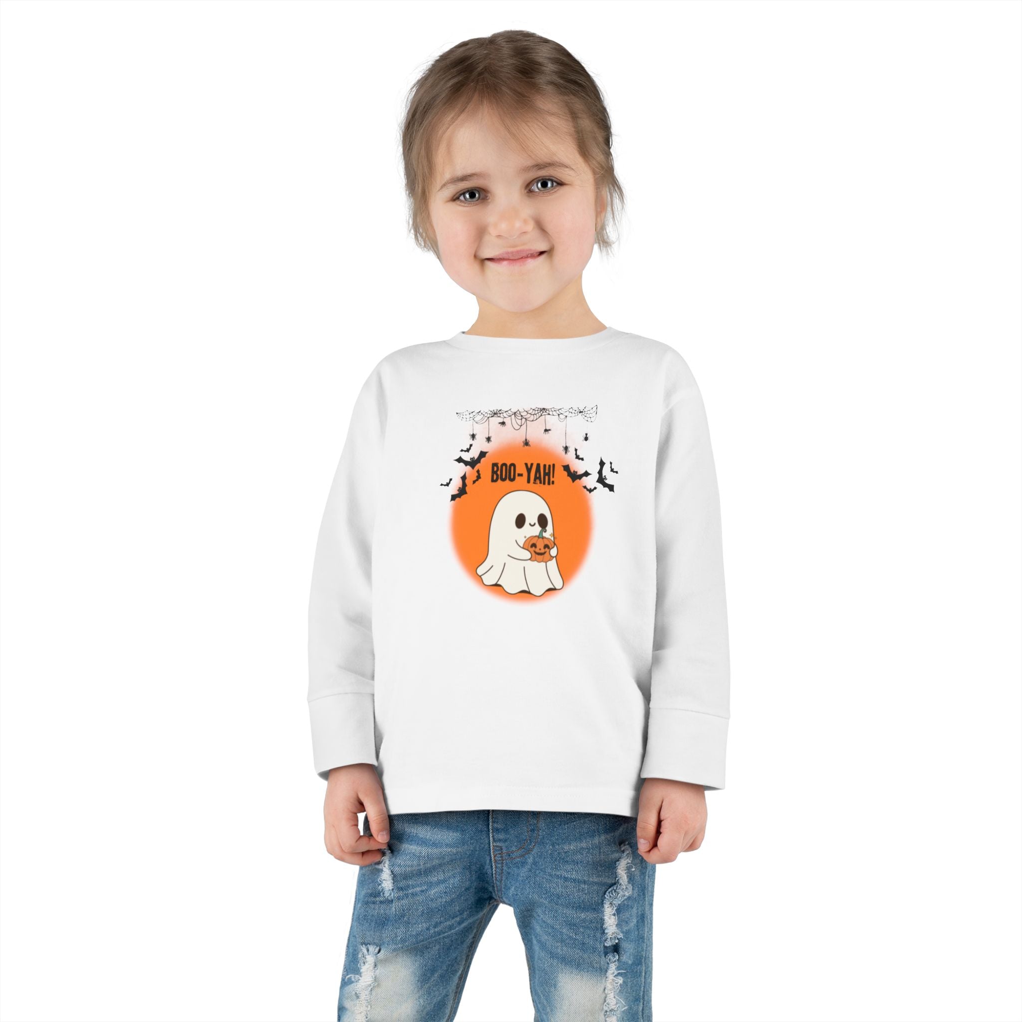 Boo-Yah! Toddler Long Sleeve Tee