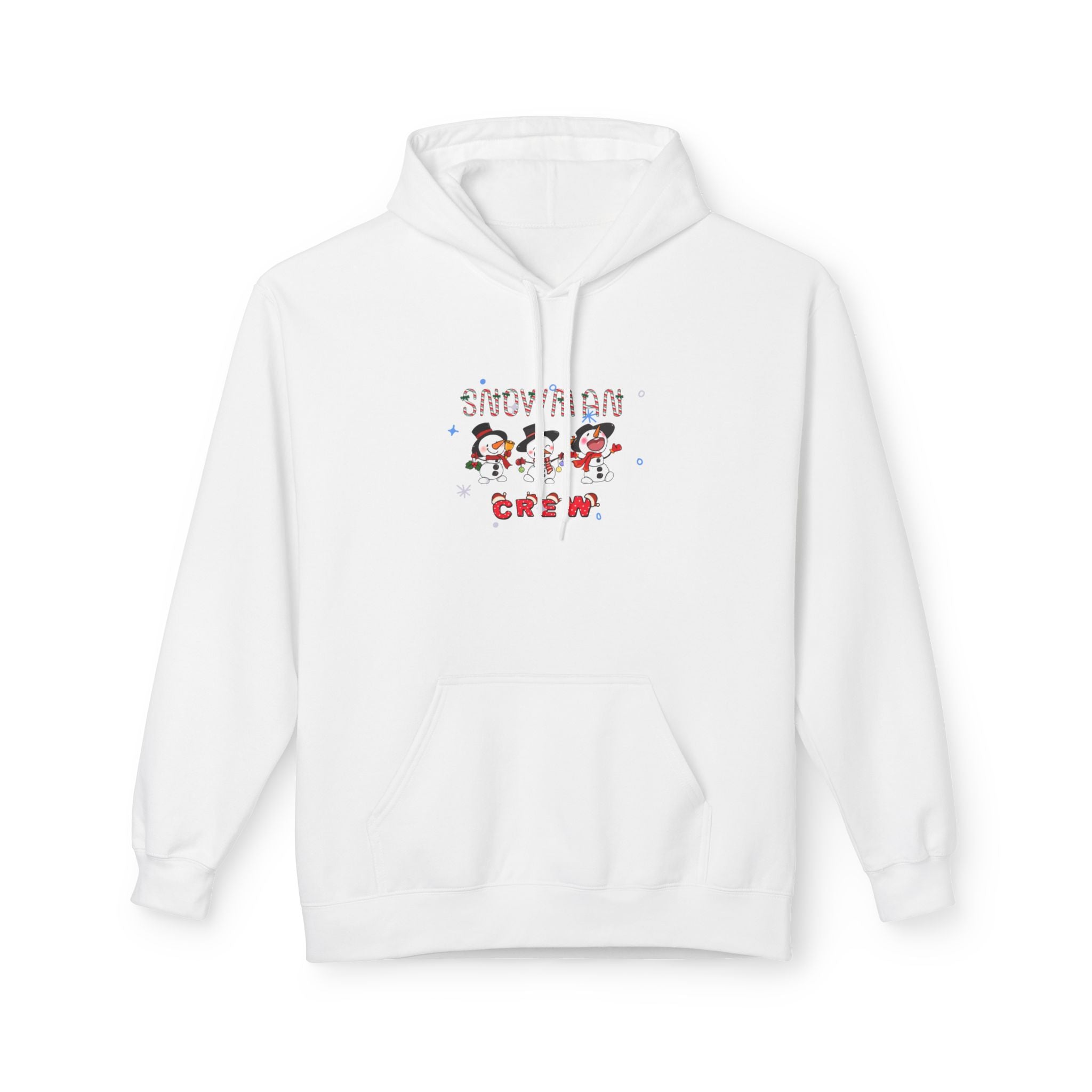 Snowman Crew Unisex Midweight Softstyle Fleece Hoodie