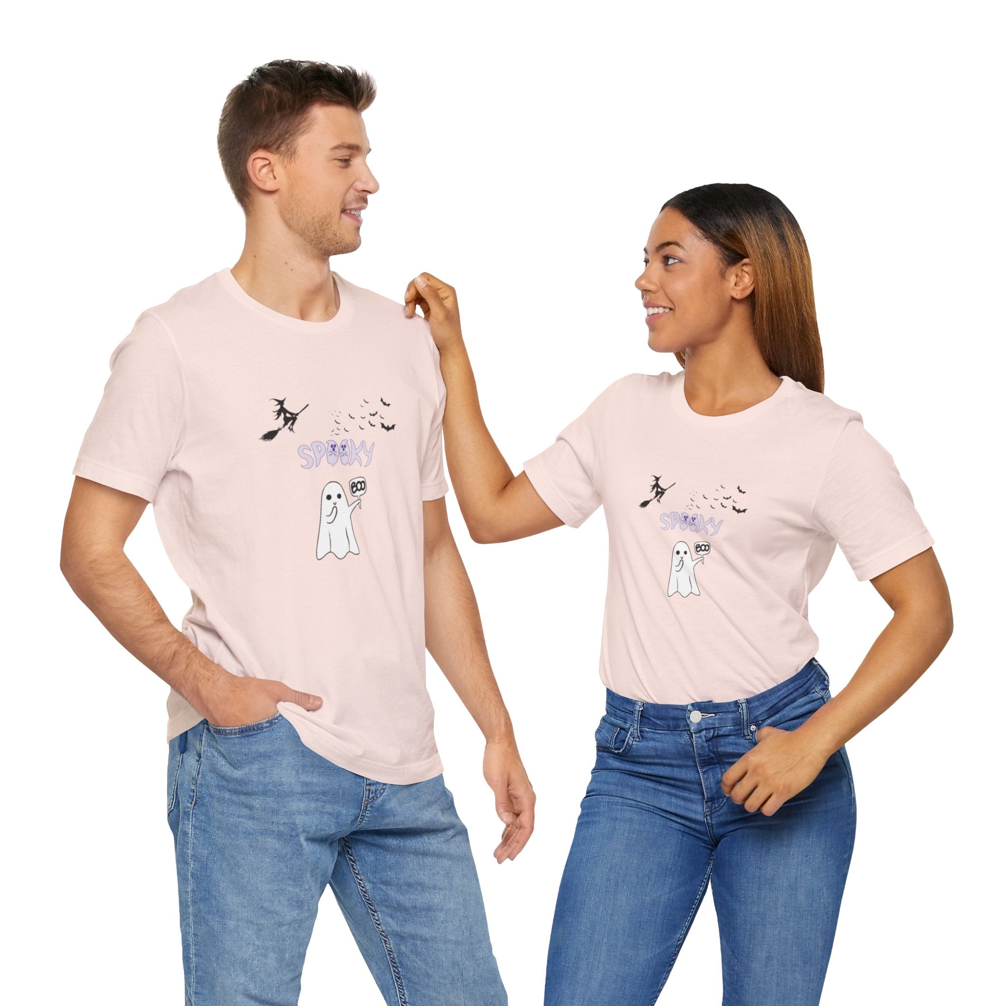 Spooky Boo Unisex Jersey Short Sleeve Tee