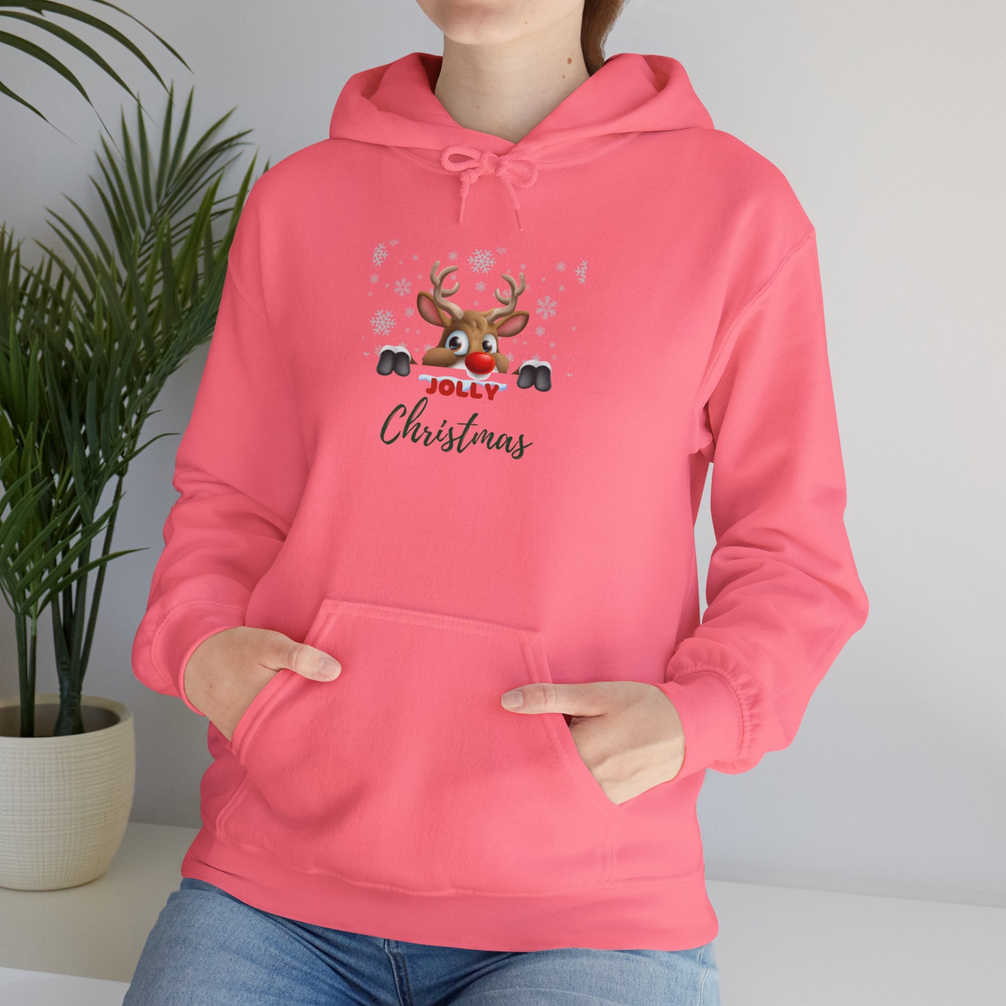 Jolly Christmas Unisex Heavy Blend™ Hooded Sweatshirt