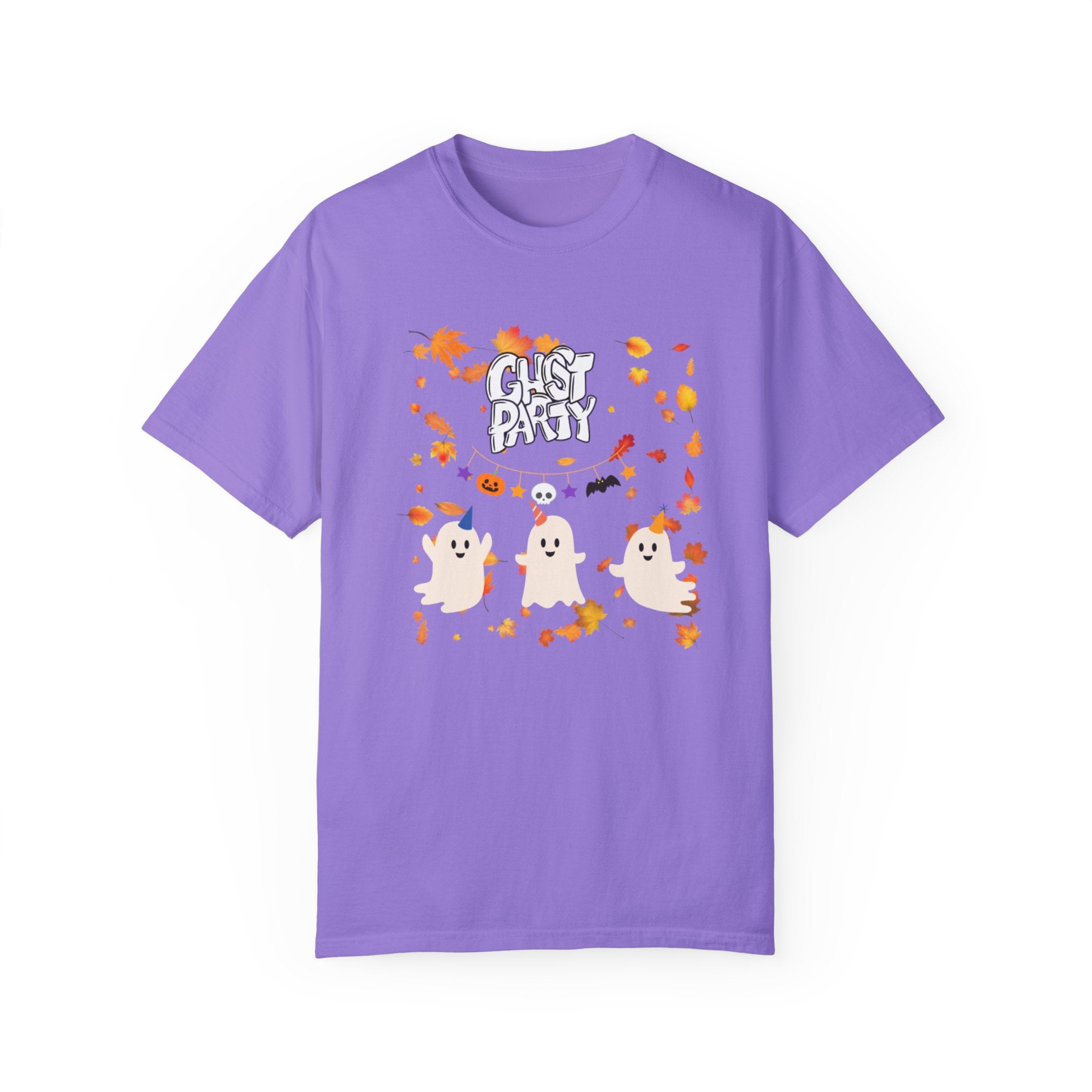 Ghost Party Unisex Garment-Dyed T-shirt