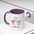 Lovers On The Loose Accent Coffee Mug (11, 15oz)