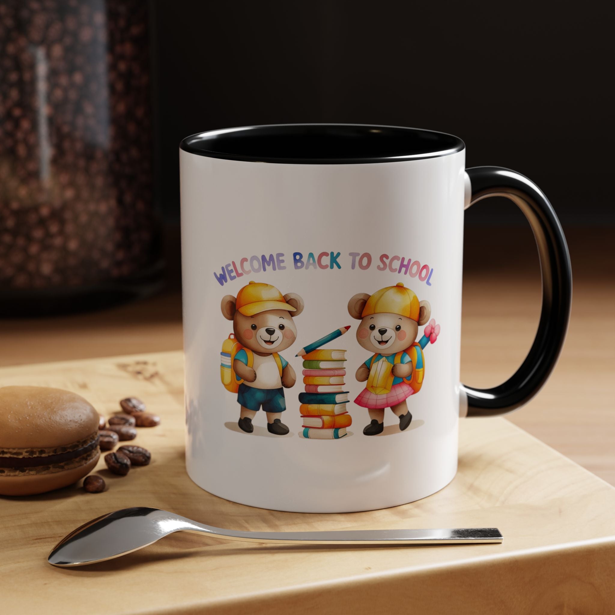 Welcome Back to School Bear Coffee Mug - 11oz, 15oz