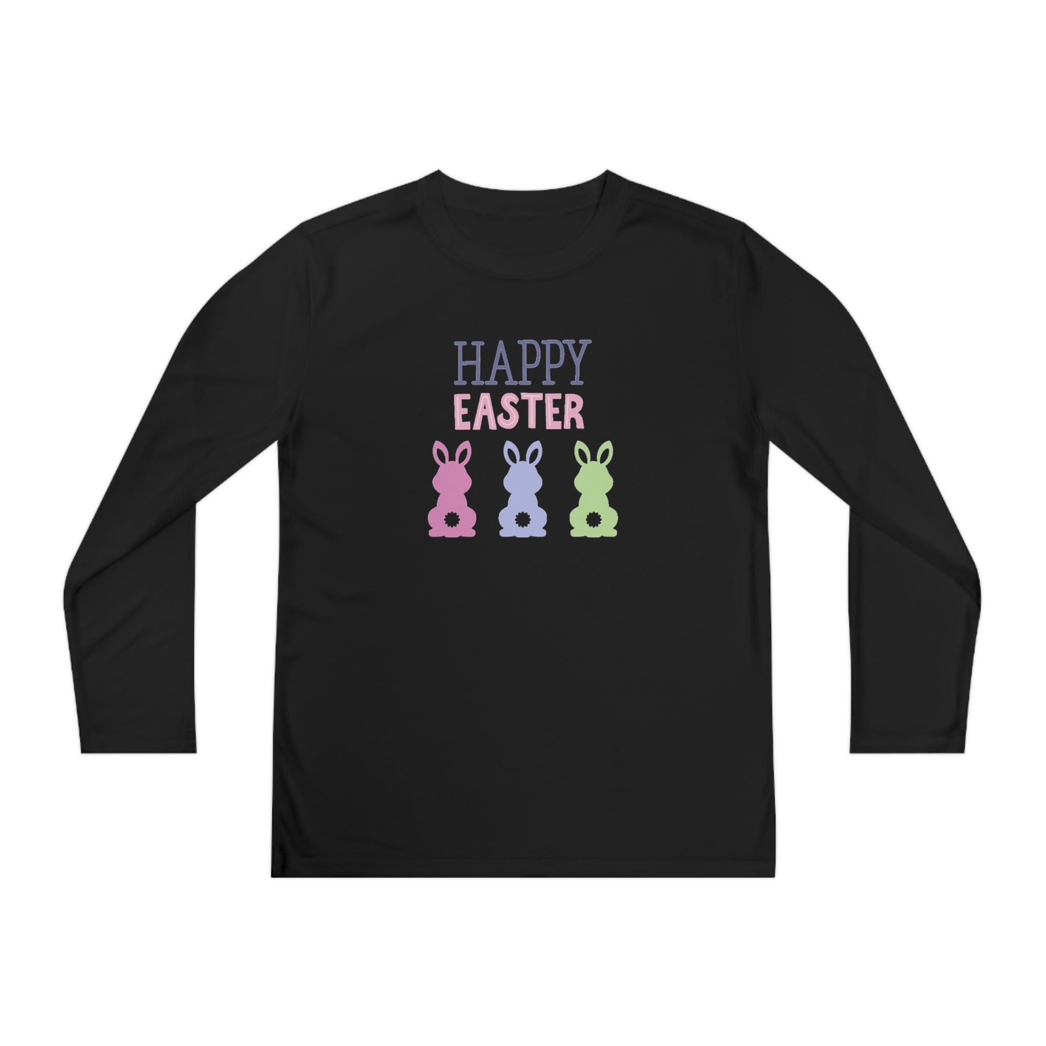 Have A Bunny-tastic Easter Youth Long Sleeve Competitor Tee