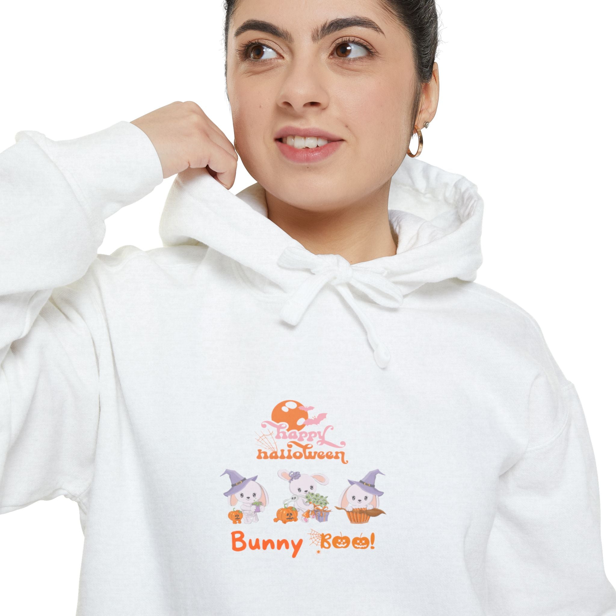 Bunny Boo Unisex Garment-Dyed Hoodie