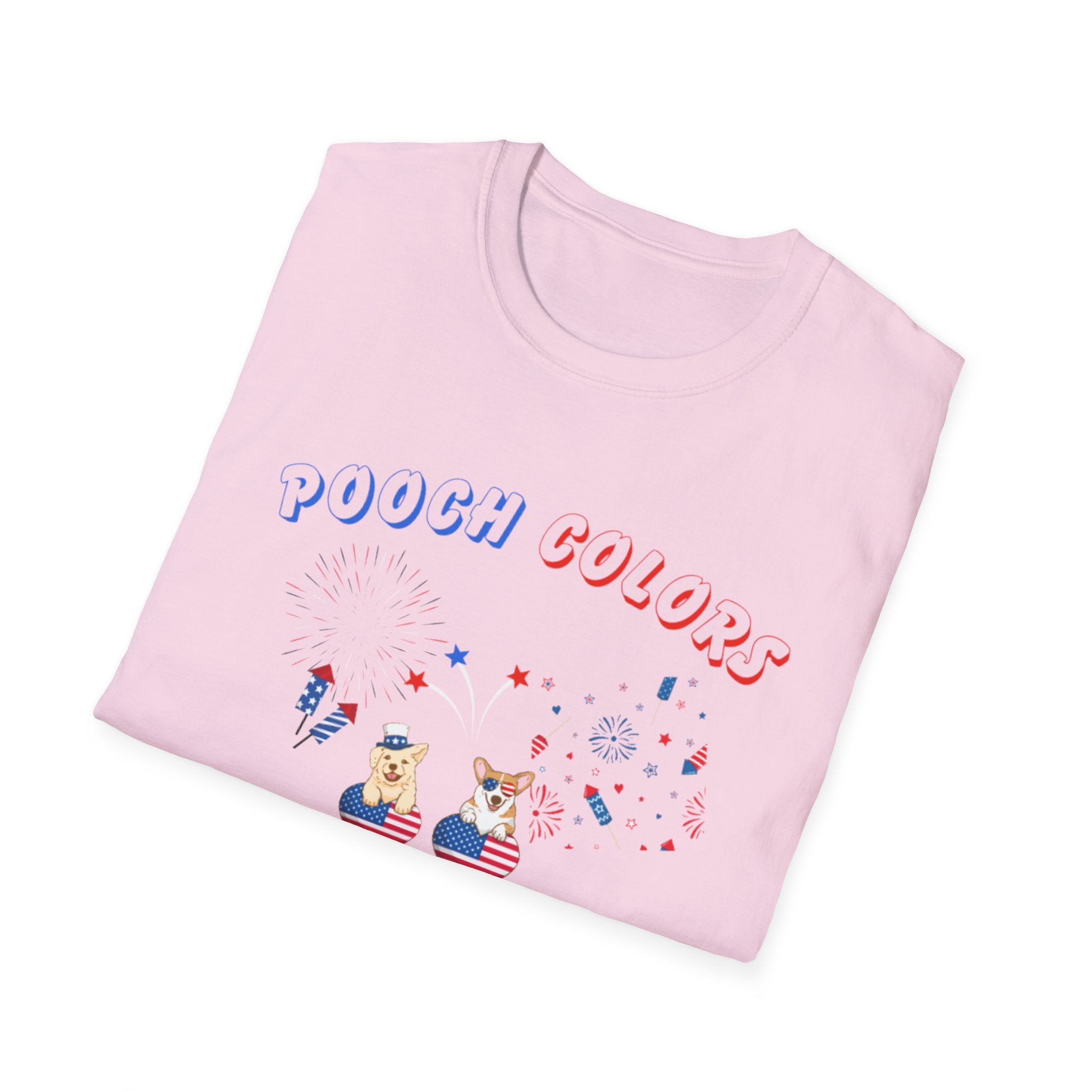 Pooch Colors Unisex Softstyle T-Shirt