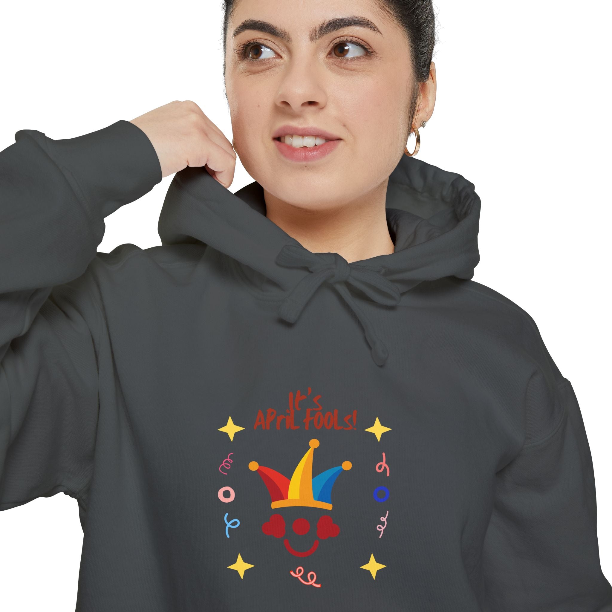 It's April Fool's Day! Unisex Garment-Dyed Hoodie
