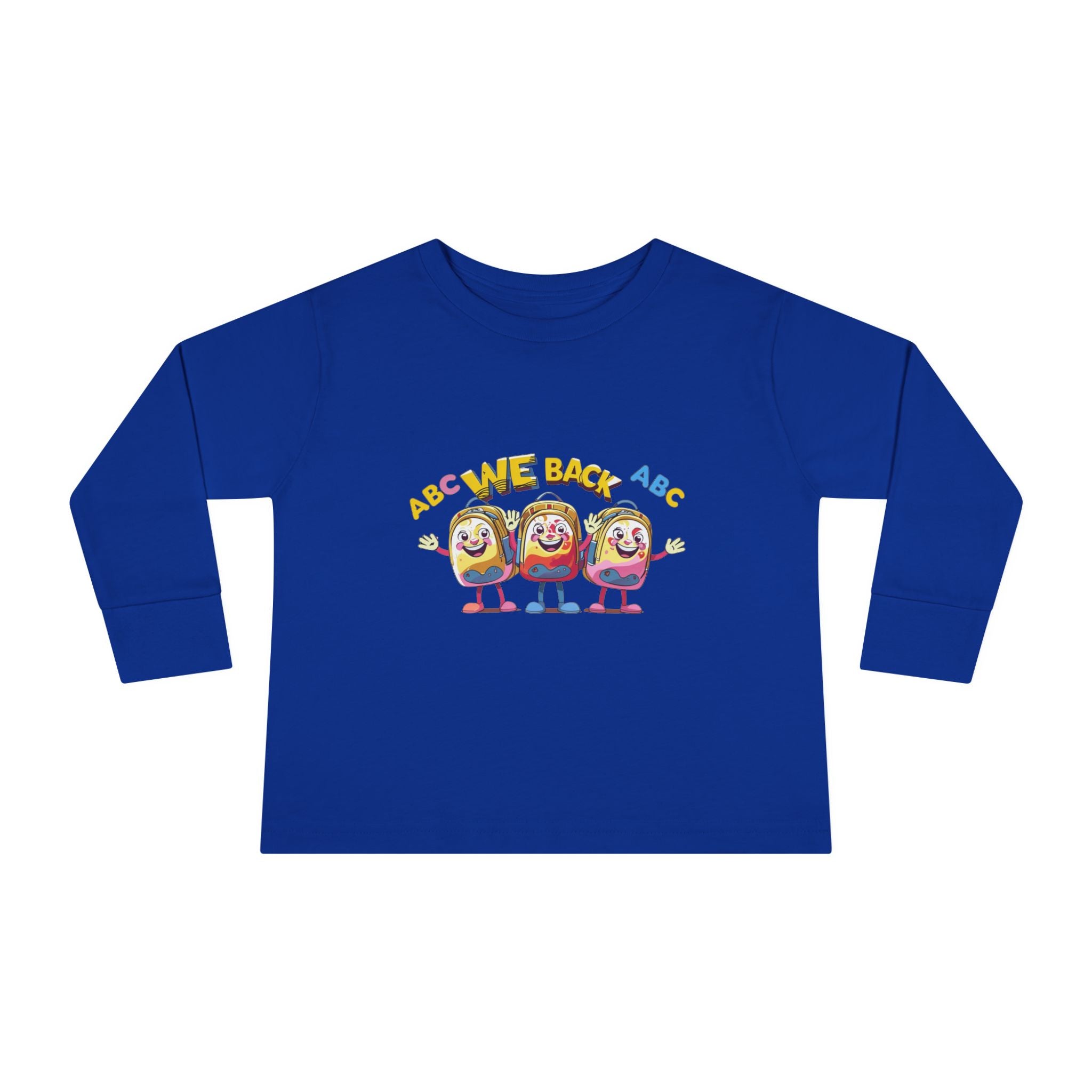 We Back Toddler Long Sleeve Tee