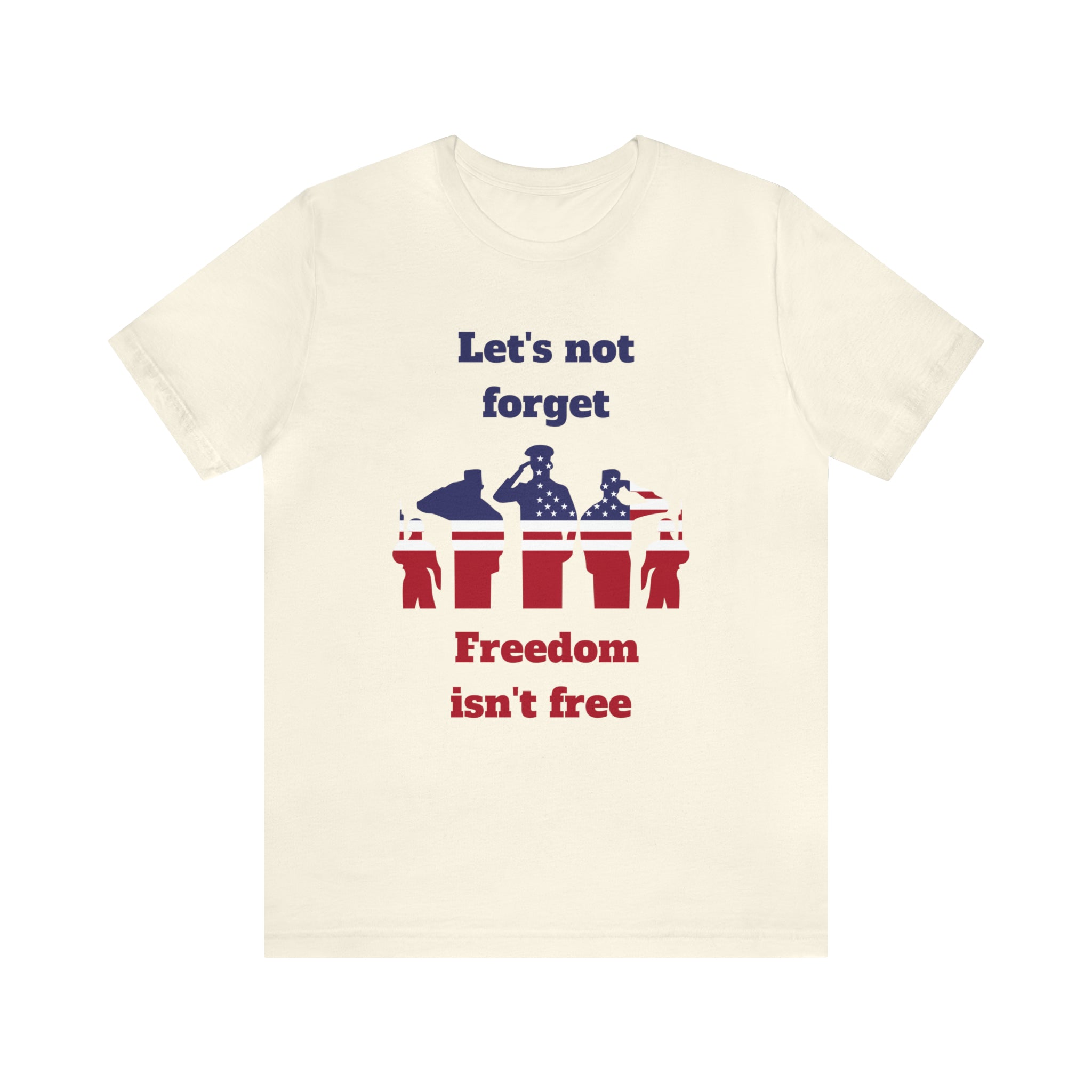 Memorial Day Freedom Is Not Free Unisex Jersey Short Sleeve Tee