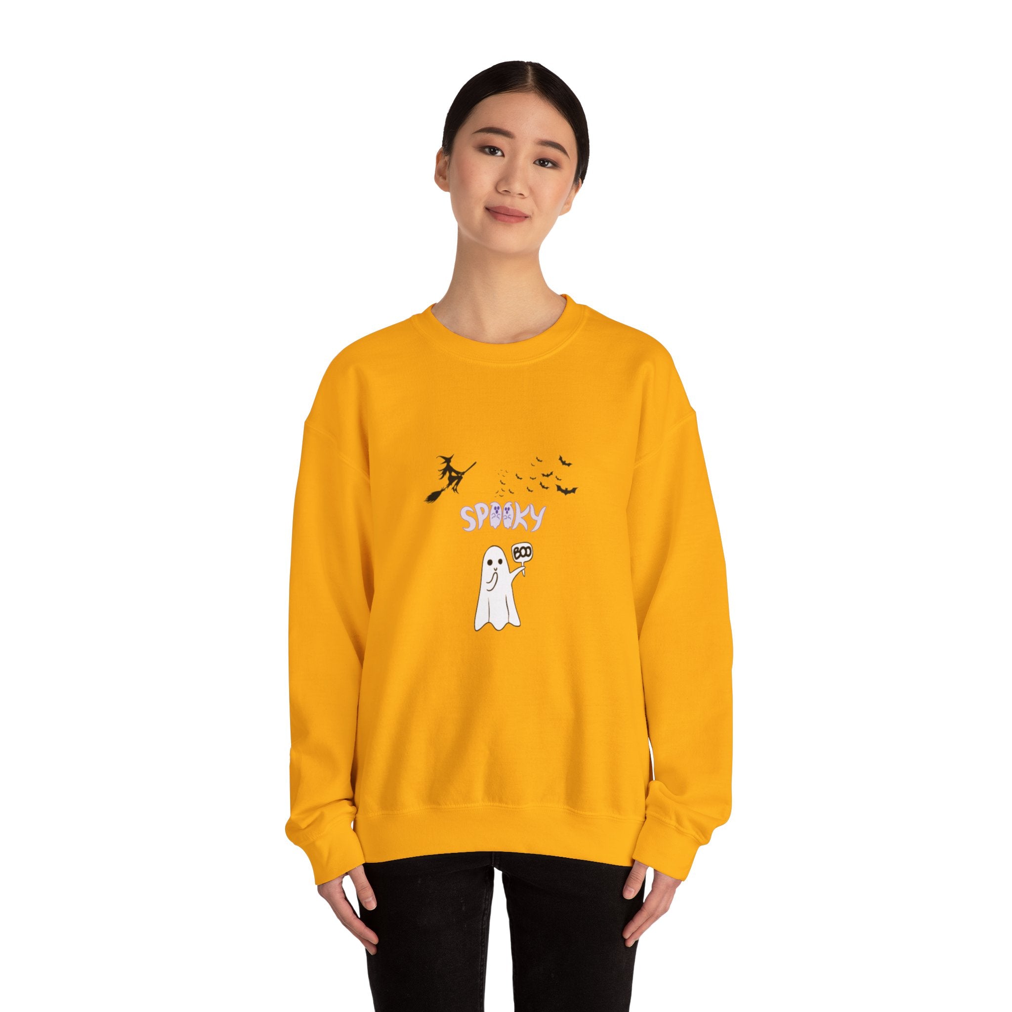 Spooky Boo Unisex Heavy Blend™ Crewneck Sweatshirt