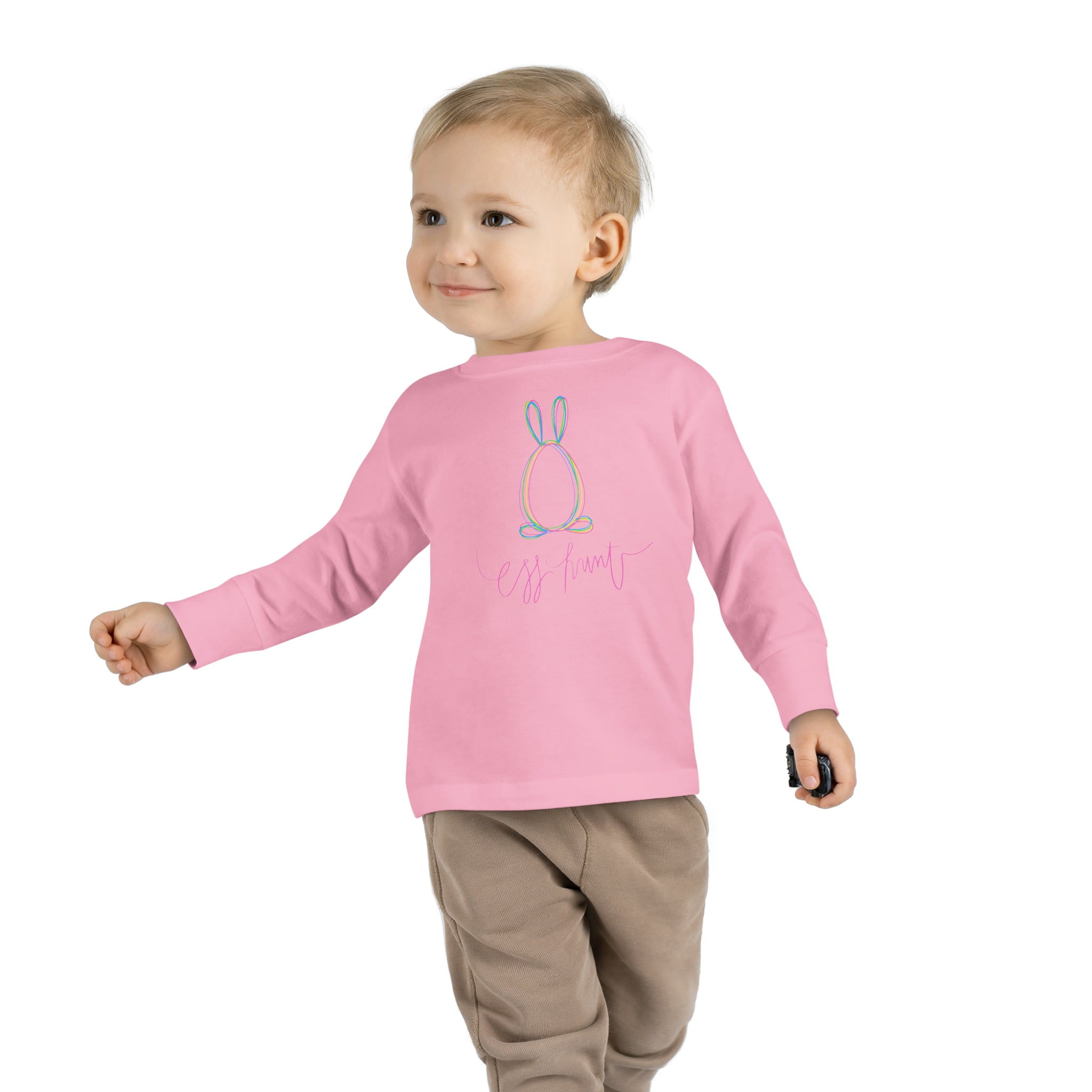 Egg Hunt Toddler Long Sleeve Tee
