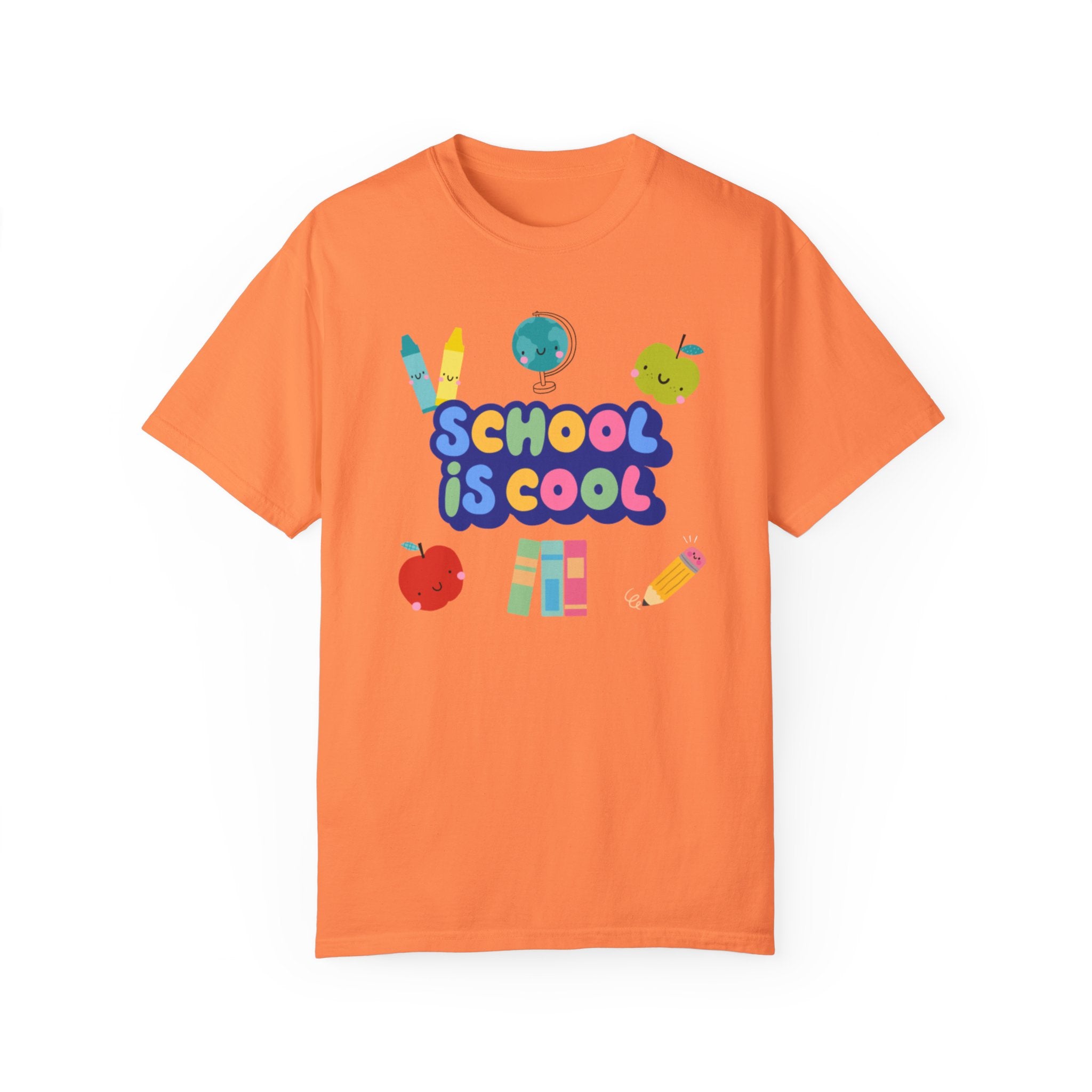 School Is Cool Unisex Garment-Dyed T-shirt