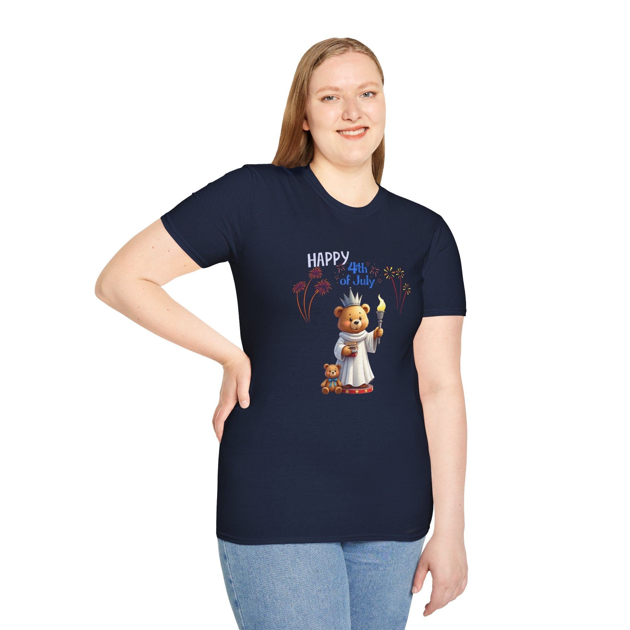 Lady Liberty Unisex Softstyle T-Shirt