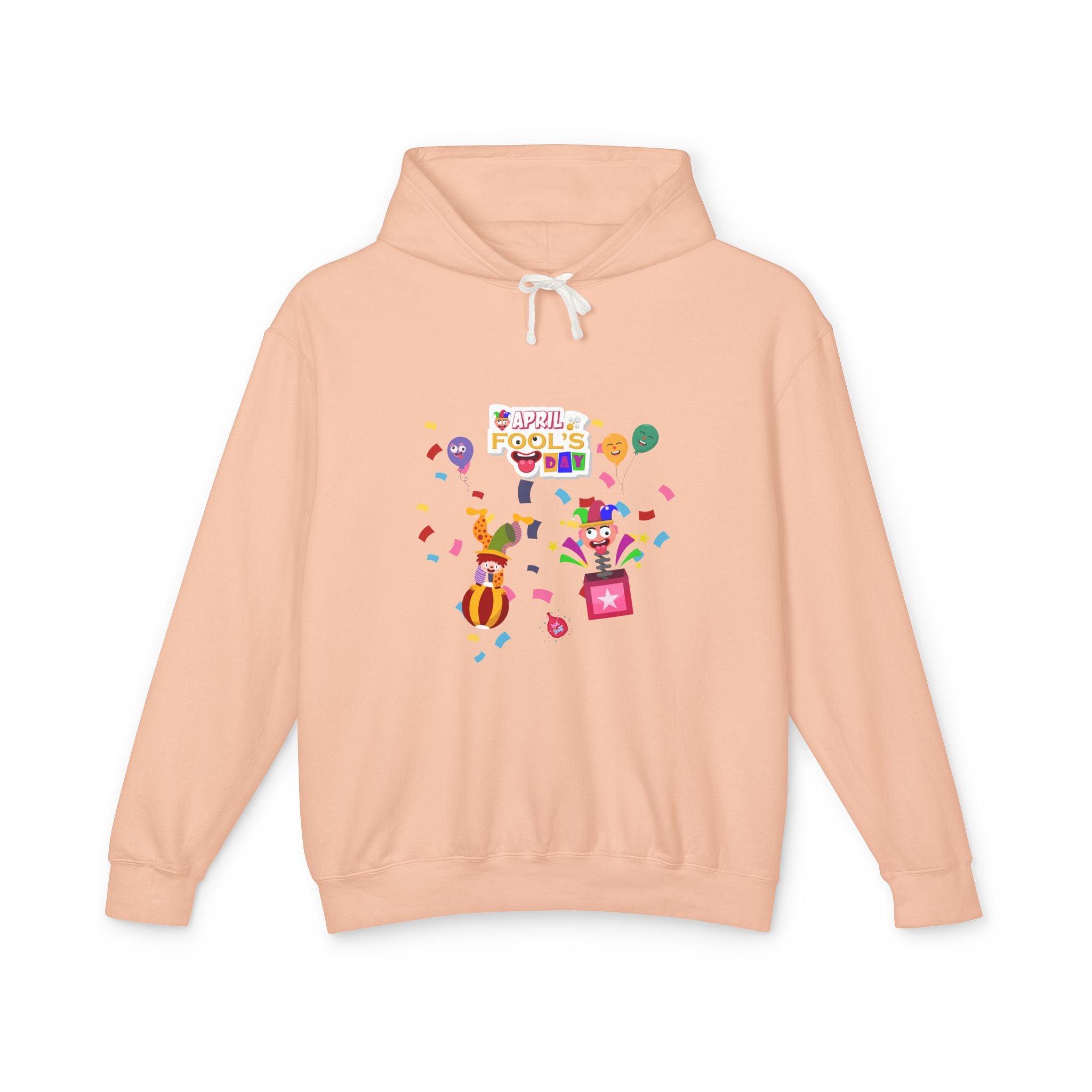 All April Fool's Day Unisex Lightweight Hooded Sweatshirt
