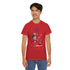 Uncle Sam Tee Happy of July, Unisex Heavy Cotton Shirt