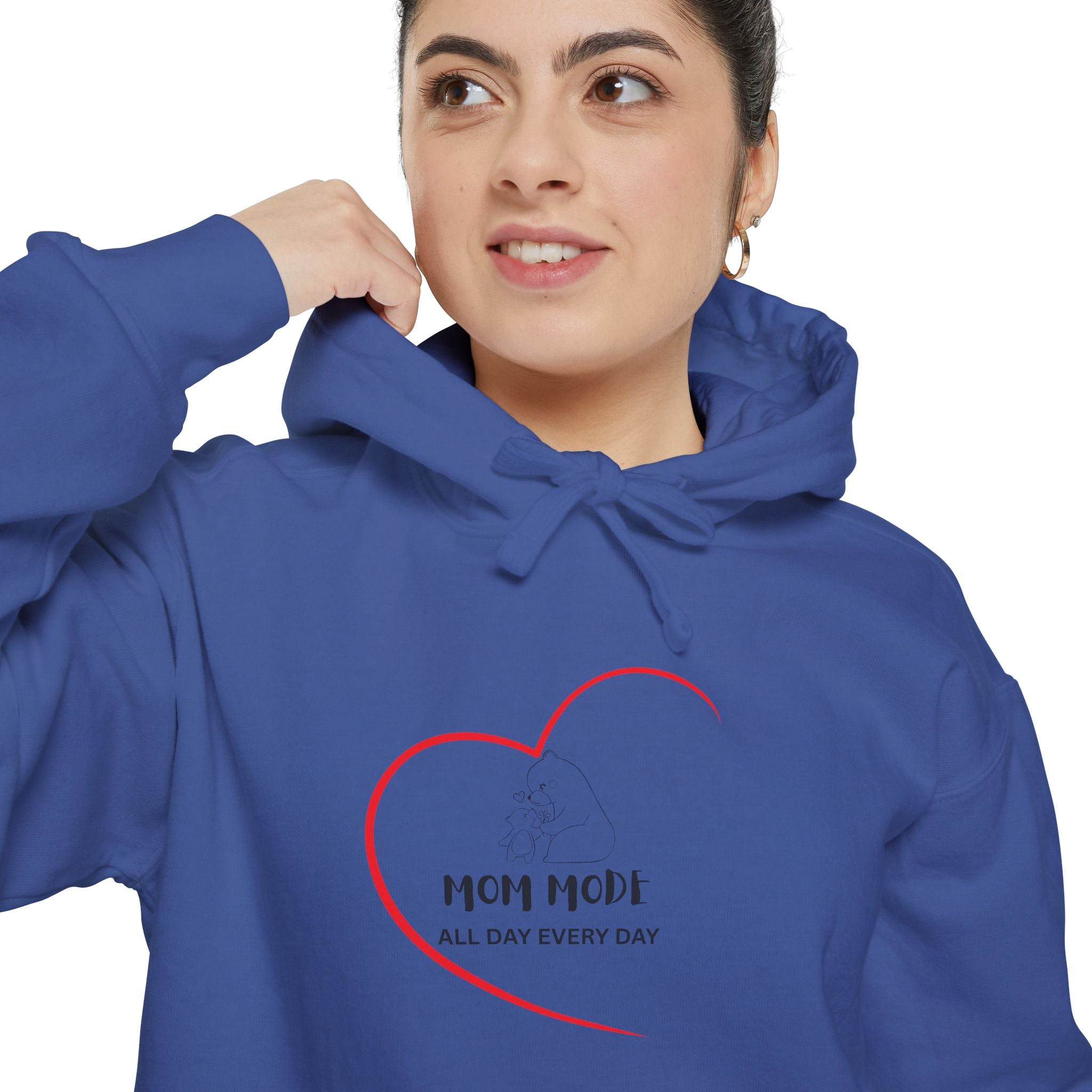 Mom Mode Unisex Garment-Dyed Hoodie
