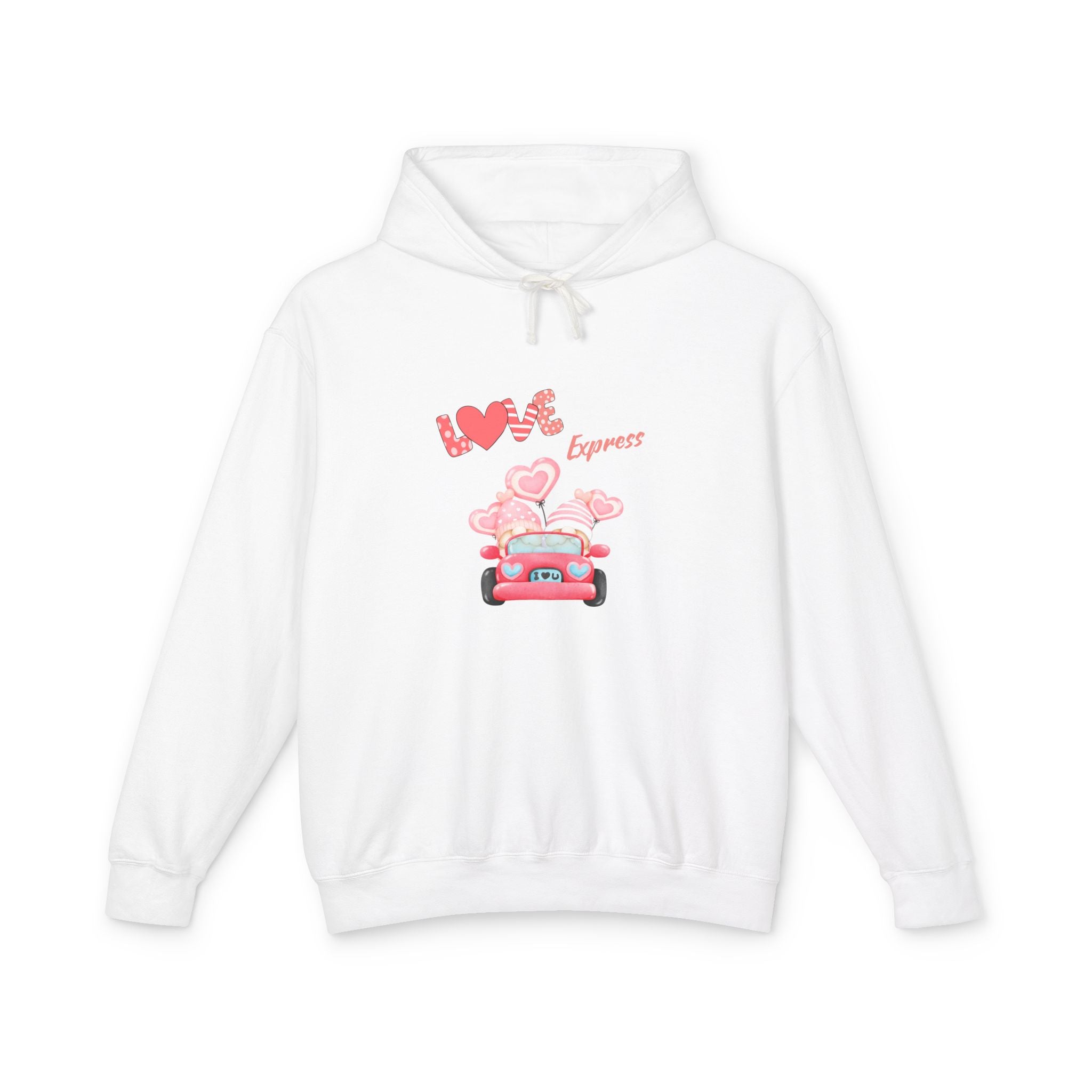 Love Express Unisex Lightweight Hooded Sweatshirt