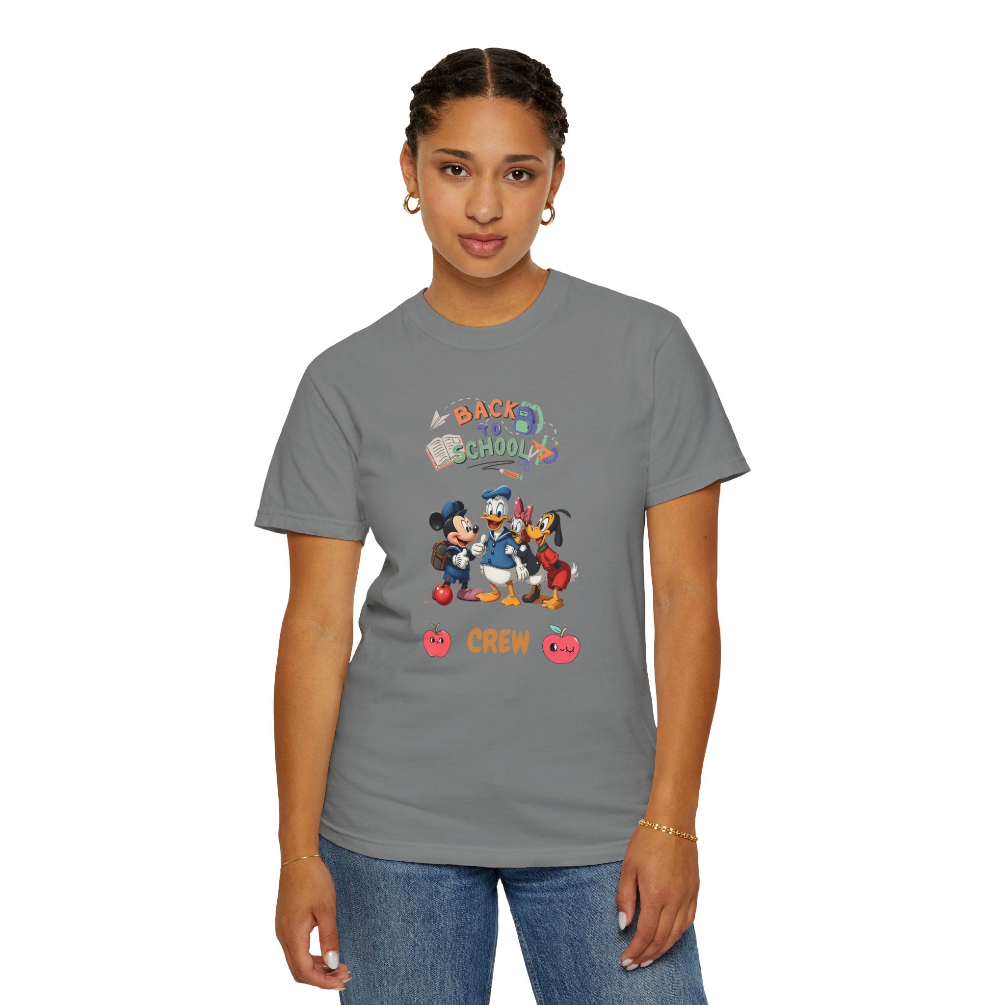 Back to School Crew Unisex Dyed T-Shirt