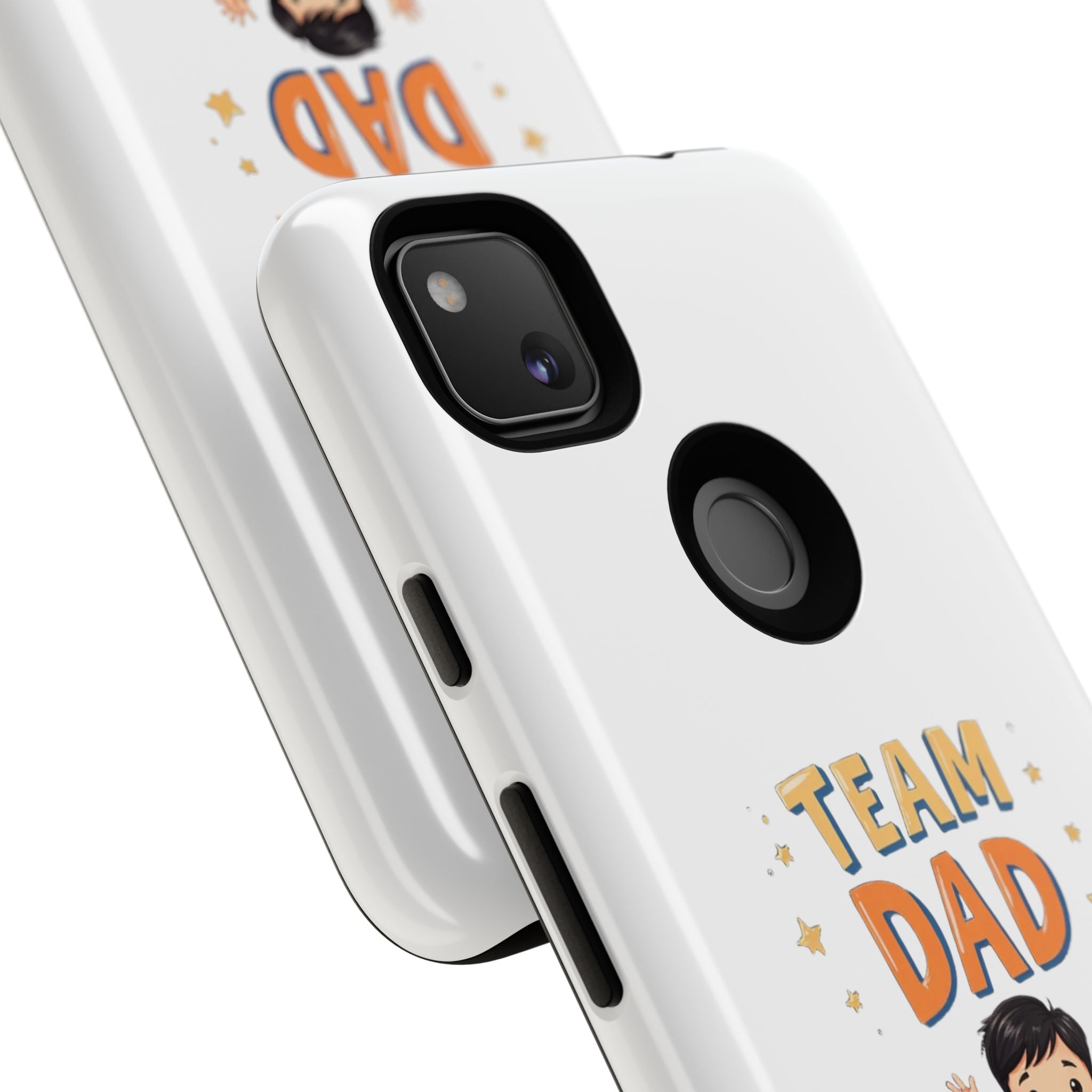 Team Dad Phone Case, Fun Gift for Fathers, Durable Phone Protector, Cute Dad Team Merchandise, Father's Day Special