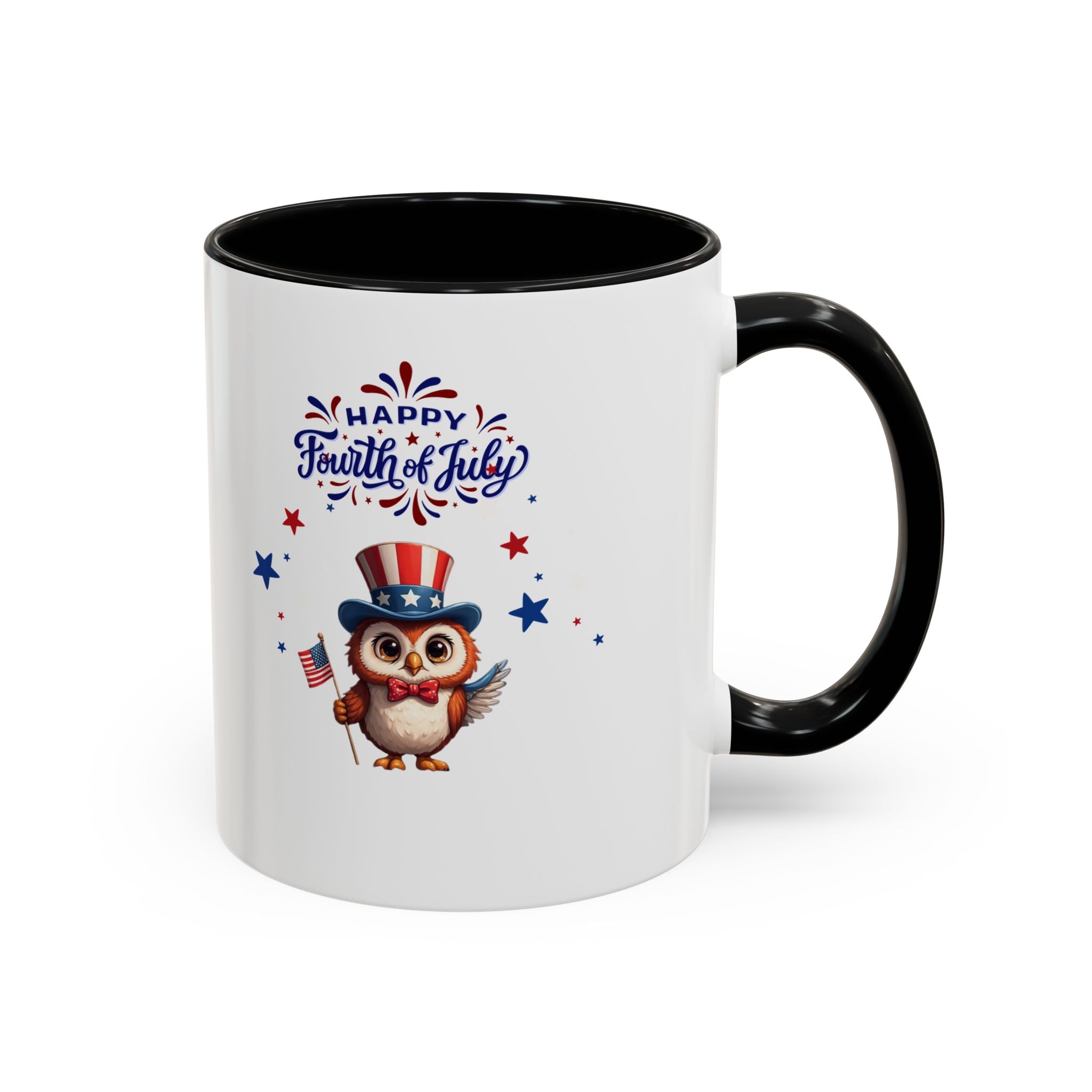 American Eagle Happy 4th of July Coffee Mug